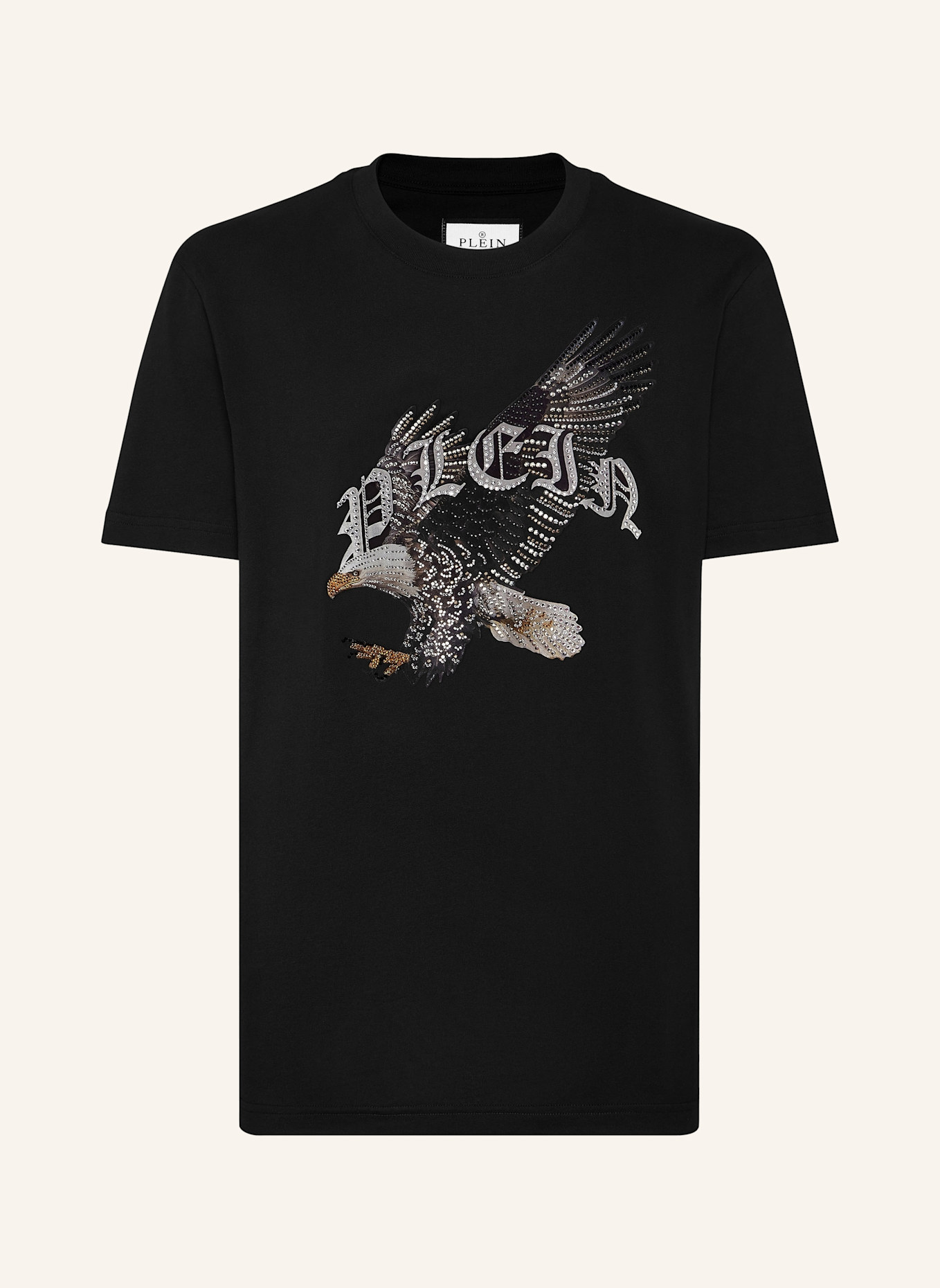 PHILIPP PLEIN PHILIPP PLEIN T-Shirt EAGLE, Farbe: SCHWARZ (Bild 1)