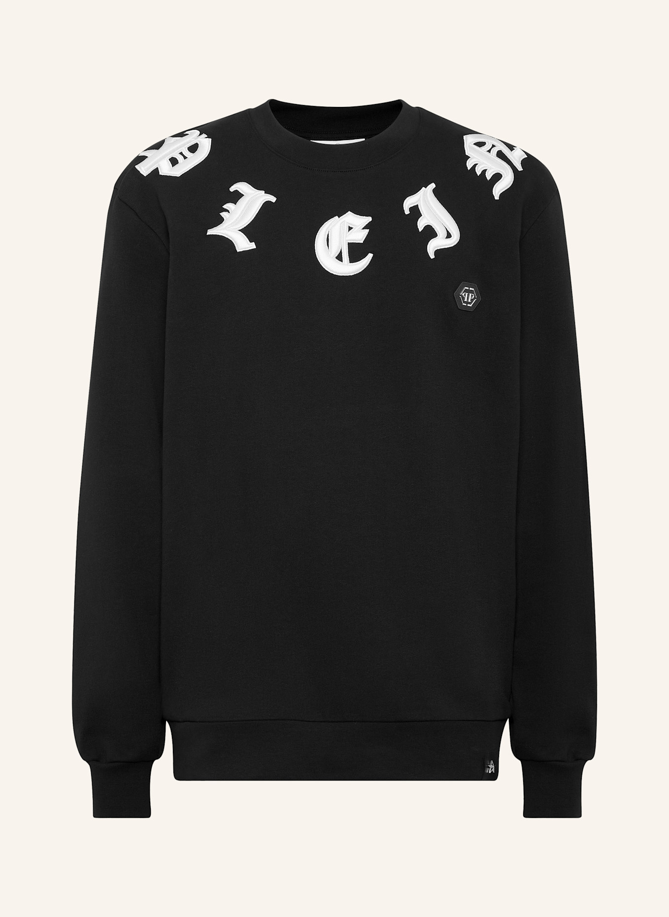 PHILIPP PLEIN Sweatshirt GOTHIC PLEIN, Farbe: SCHWARZ (Bild 1)