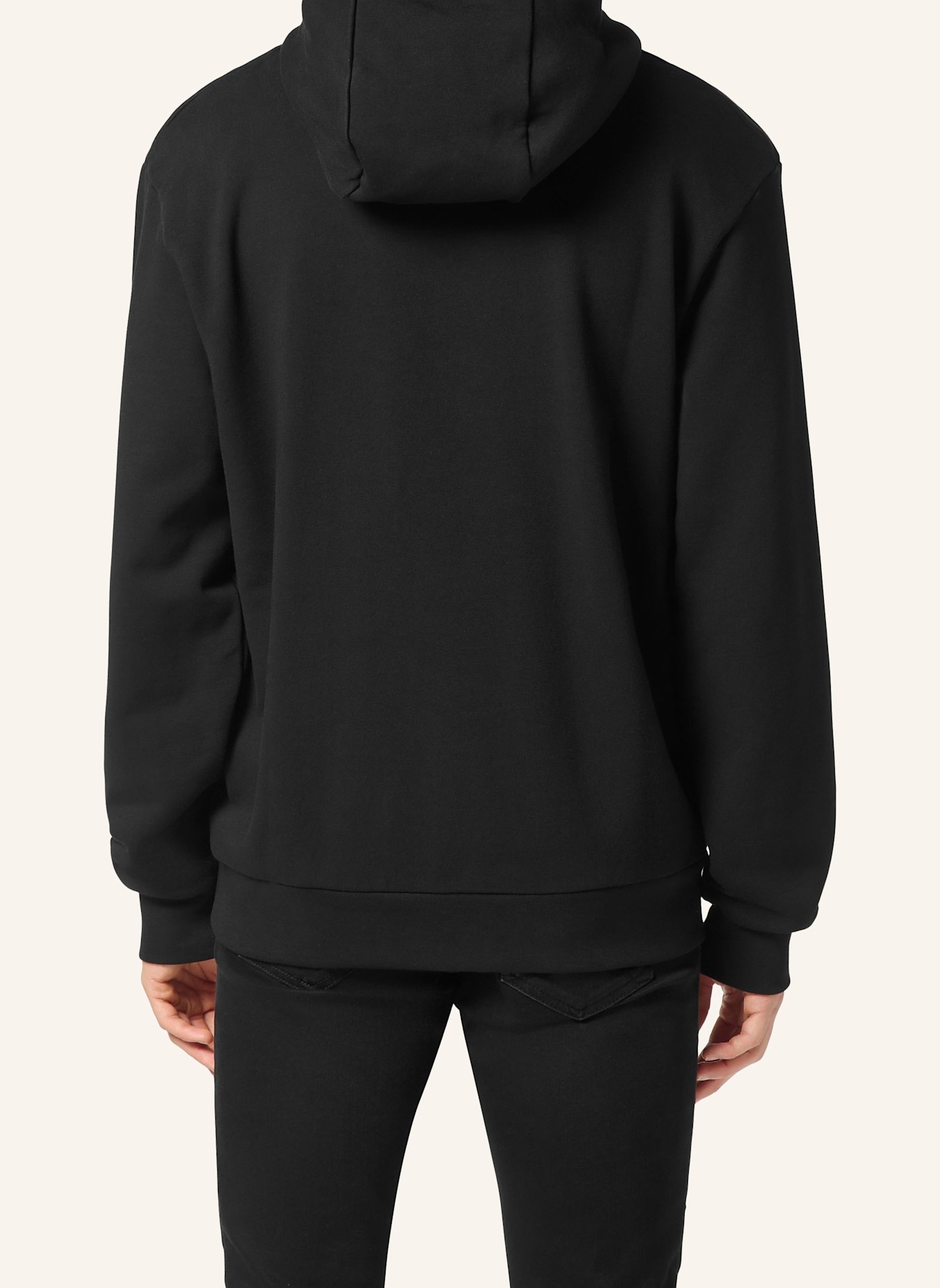 PHILIPP PLEIN Hoodie ICONIC PLEIN, Farbe: SCHWARZ (Bild 2)