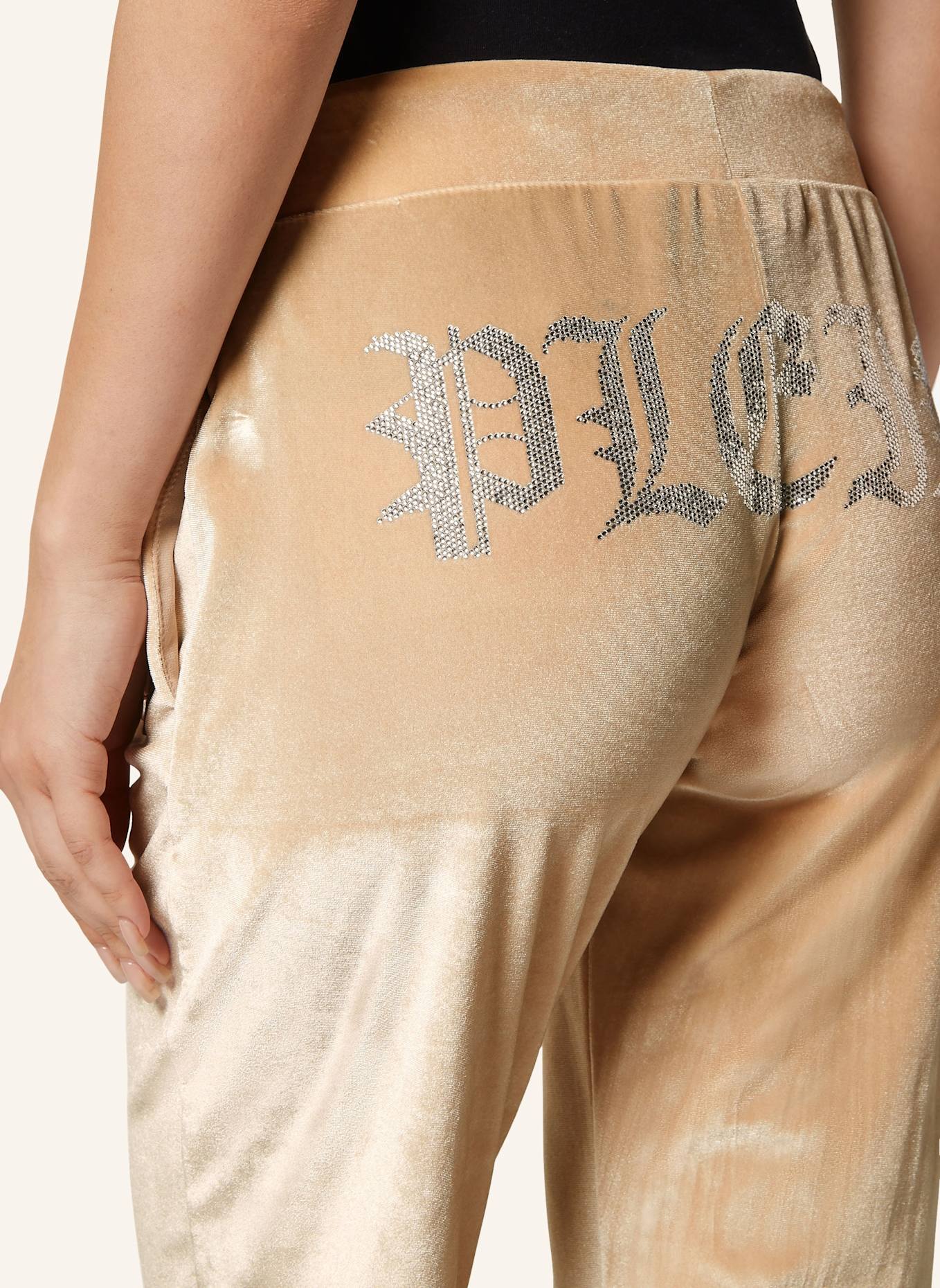 PHILIPP PLEIN Sweatpants GOTHIC PLEIN, Farbe: BEIGE (Bild 3)