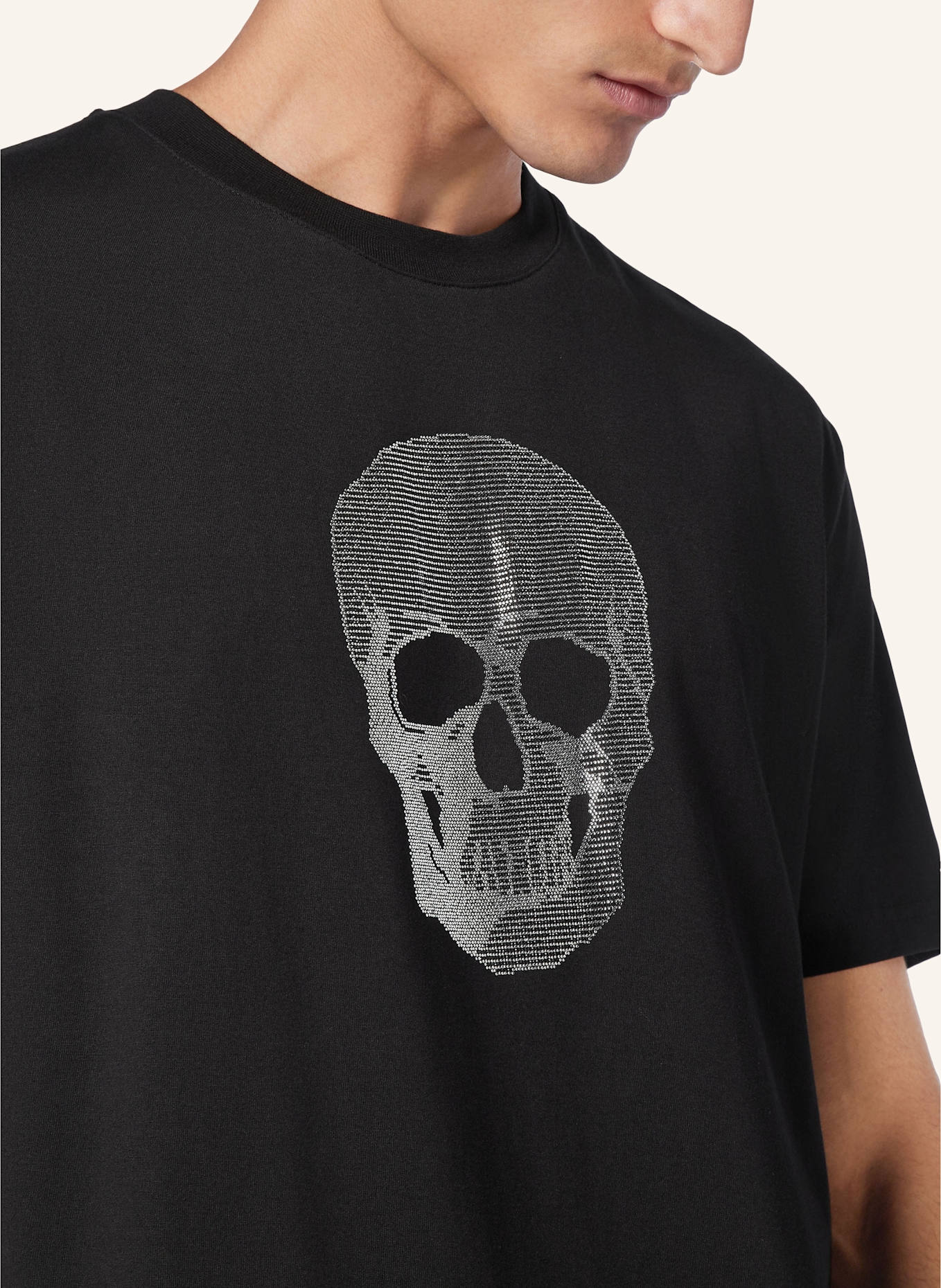 PHILIPP PLEIN PHILIPP PLEIN T-Shirt SKULL, Farbe: SCHWARZ (Bild 3)