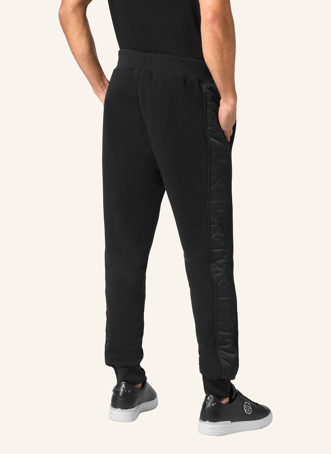 PHILIPP PLEIN PHILIPP PLEIN Jogginghose Sweatpants, Farbe: SCHWARZ (Bild 2)