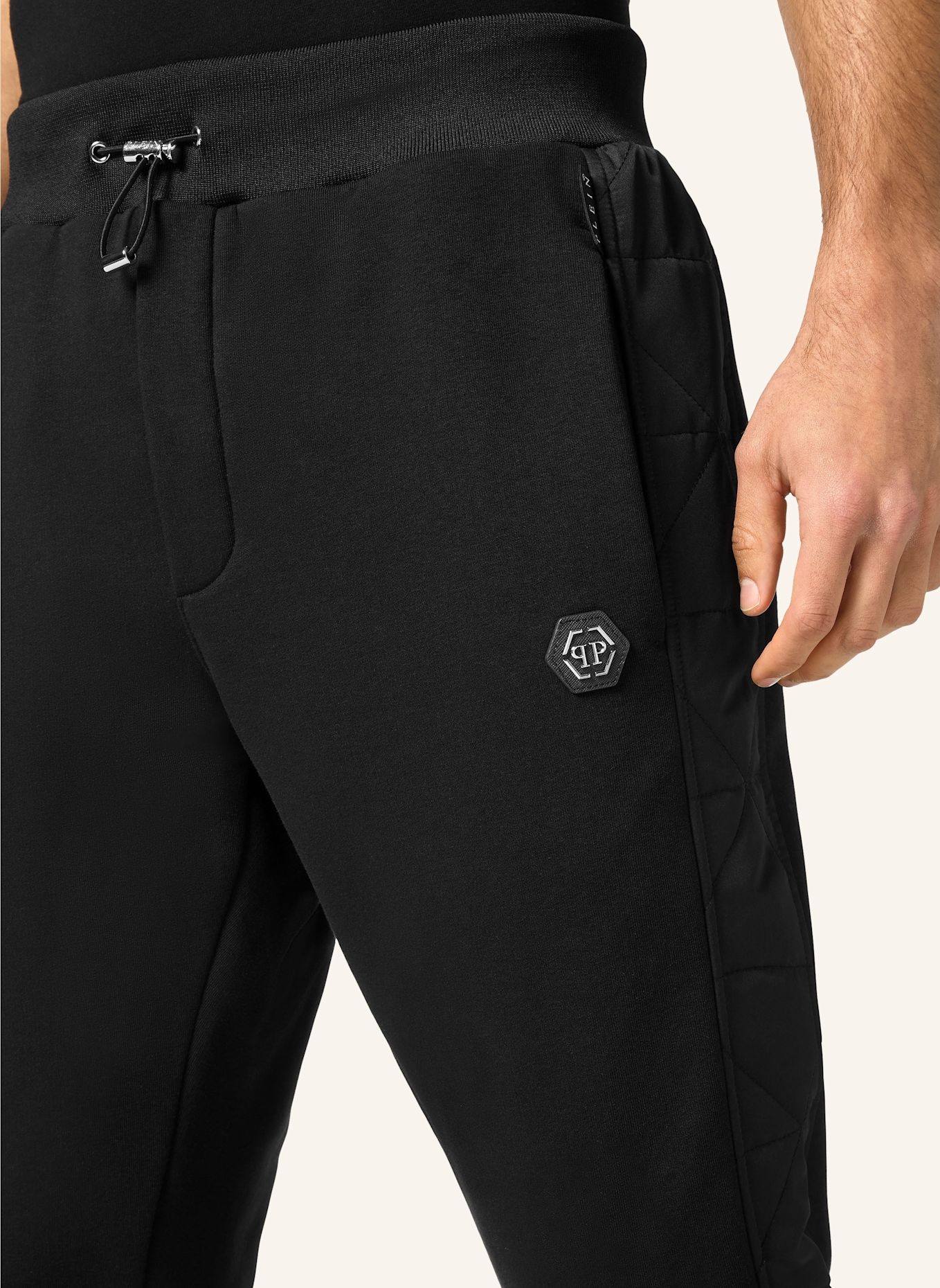 PHILIPP PLEIN PHILIPP PLEIN Jogginghose Sweatpants, Farbe: SCHWARZ (Bild 3)