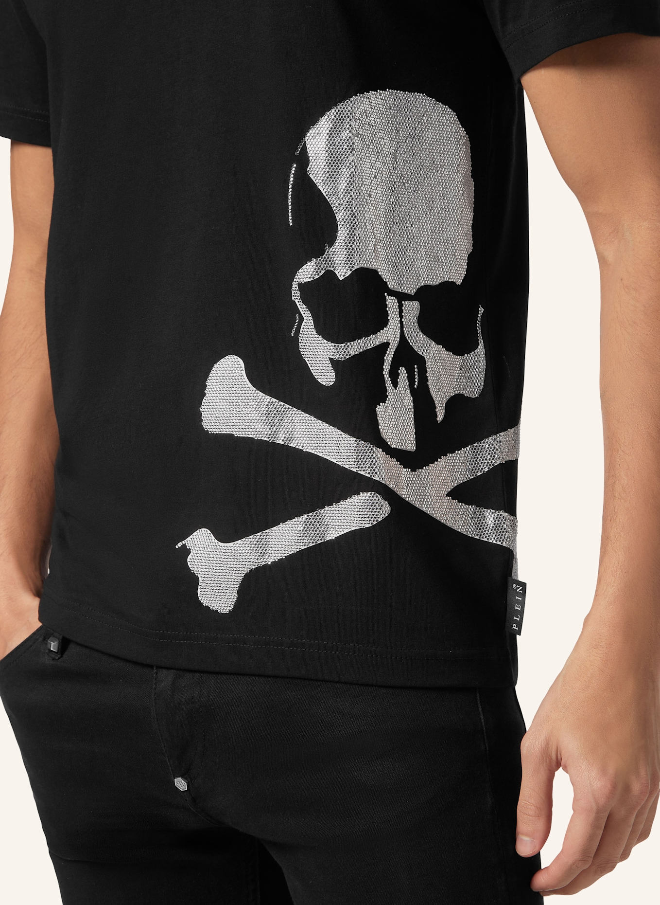 PHILIPP PLEIN PHILIPP PLEIN T-Shirt TATTOO, Farbe: SCHWARZ (Bild 3)