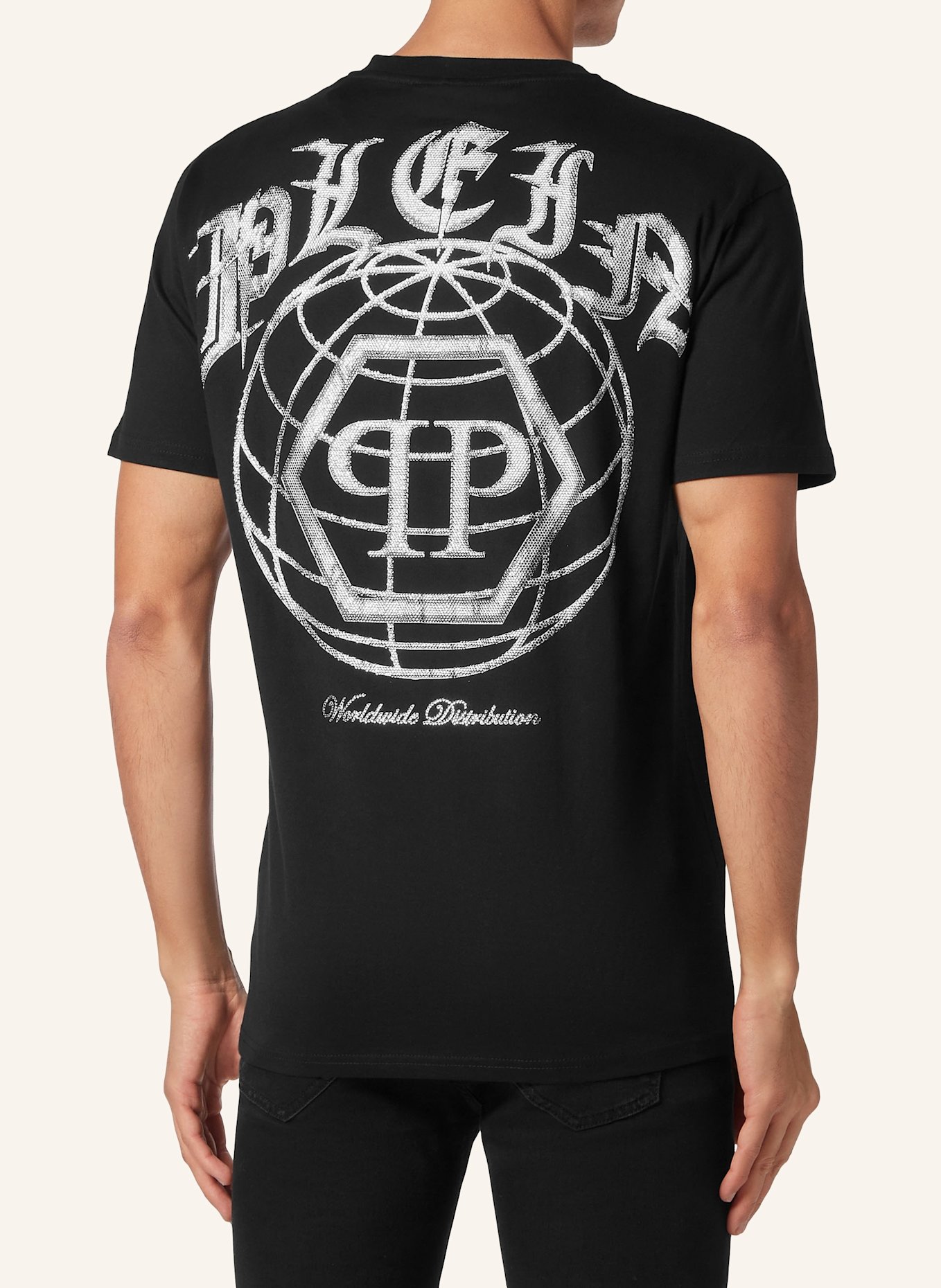 PHILIPP PLEIN T-Shirt, Farbe: SCHWARZ (Bild 2)