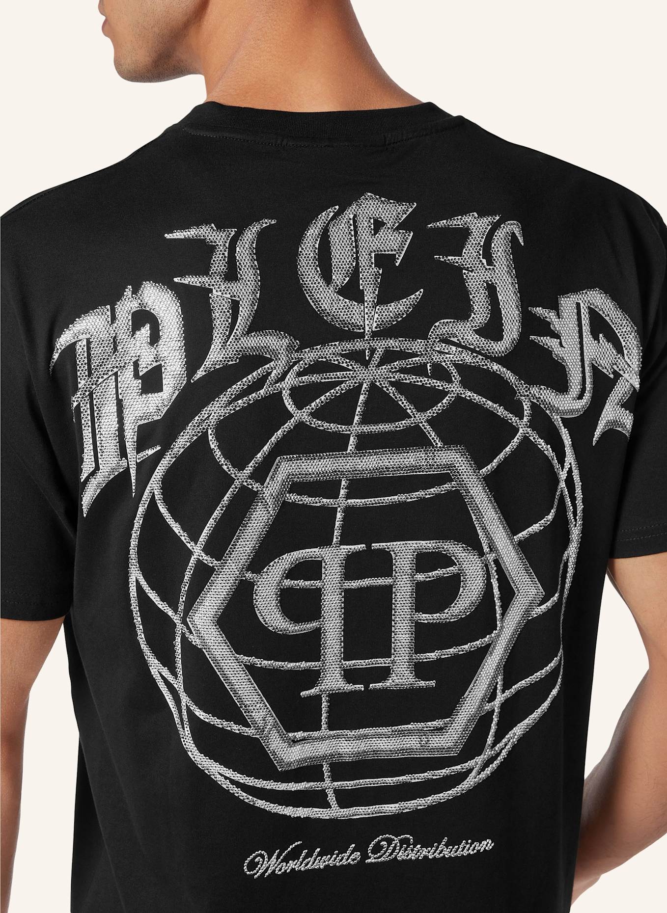 PHILIPP PLEIN T-Shirt, Farbe: SCHWARZ (Bild 3)