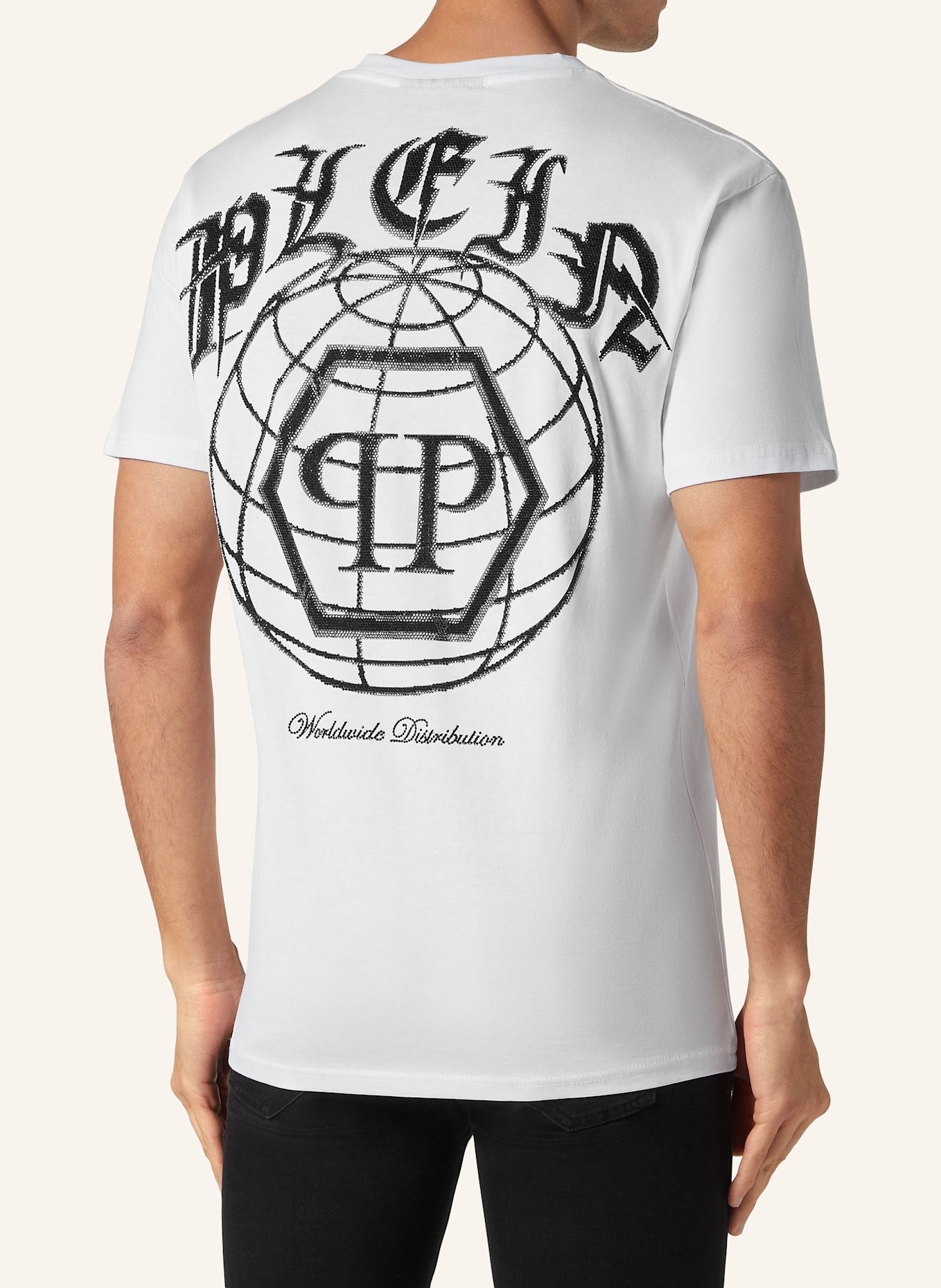 PHILIPP PLEIN T-Shirt, Farbe: WEISS (Bild 2)