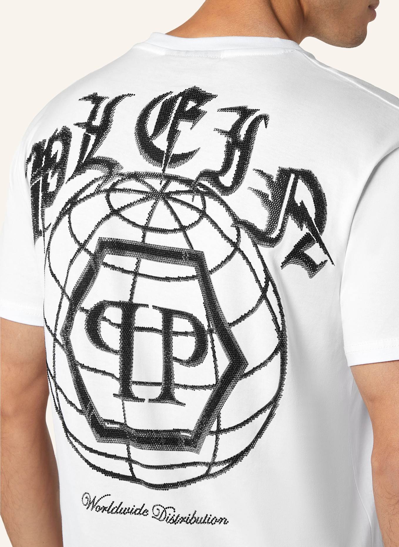 PHILIPP PLEIN T-Shirt, Farbe: WEISS (Bild 3)