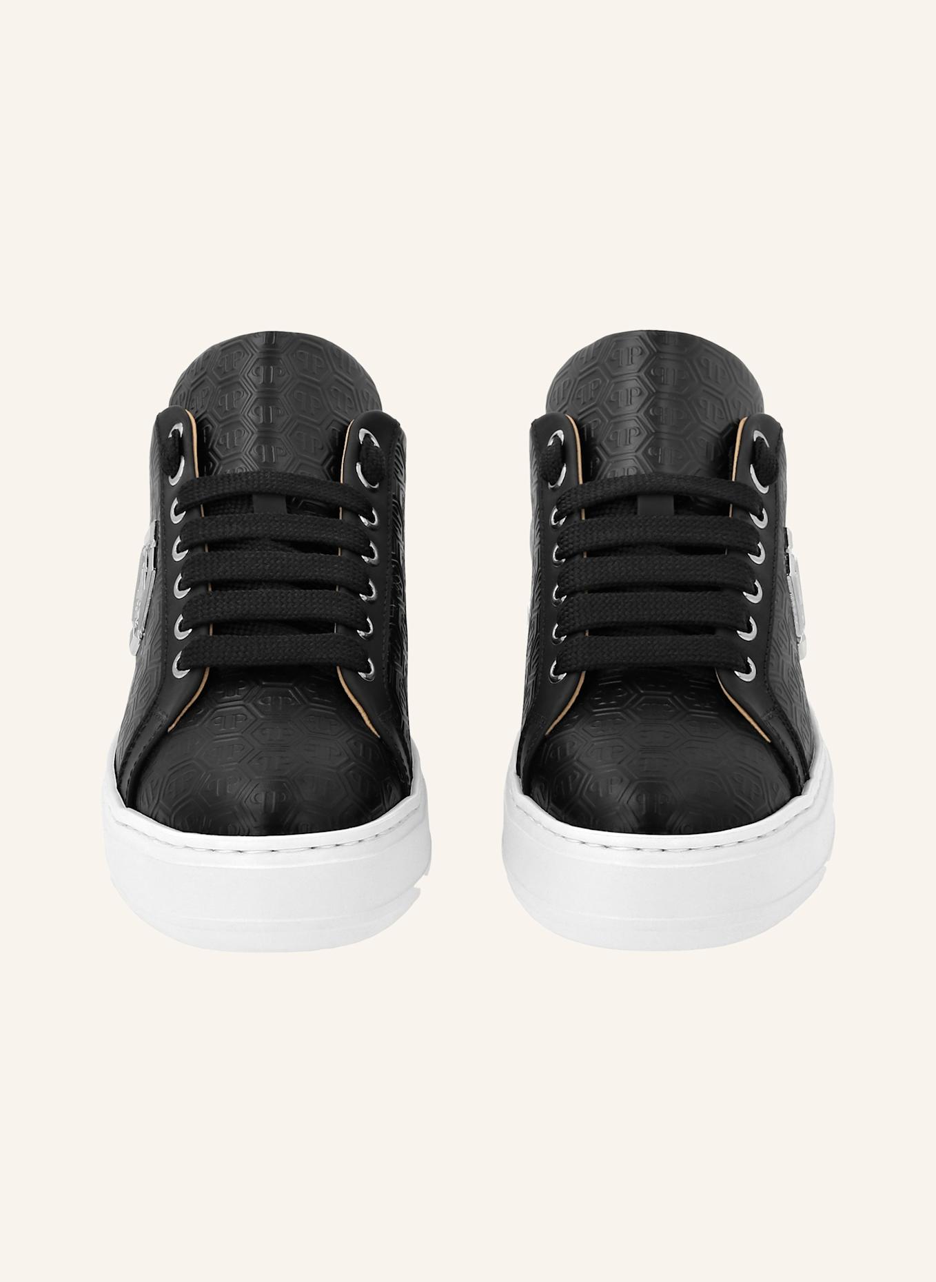 PHILIPP PLEIN Leder Sneaker MONOGRAM, Farbe: SCHWARZ (Bild 2)