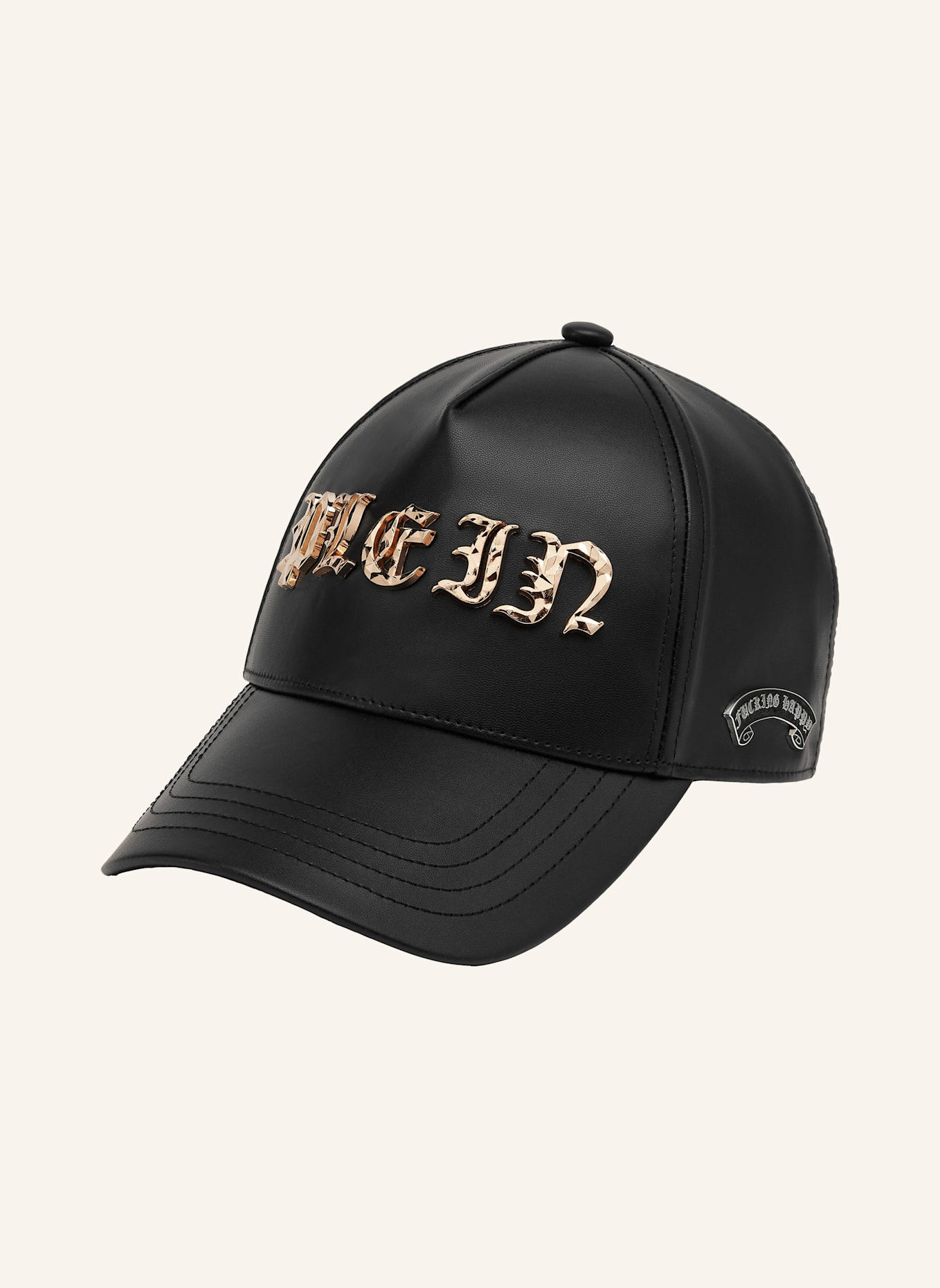 PHILIPP PLEIN Baseballkappe GOTHIC PLEIN: SCHWARZ