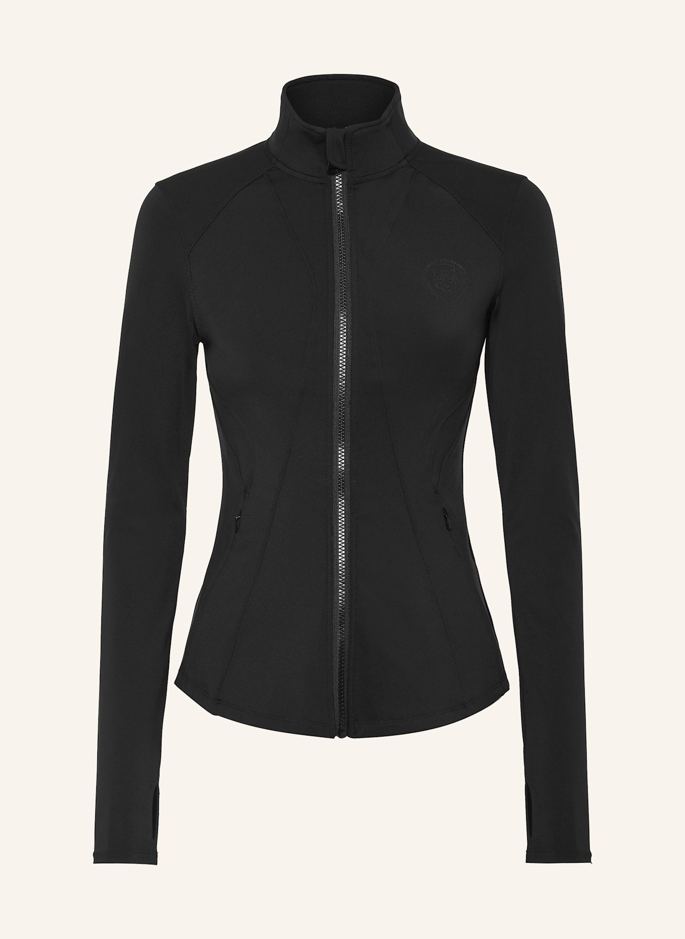 PLEIN SPORT Sweatjacke: SCHWARZ