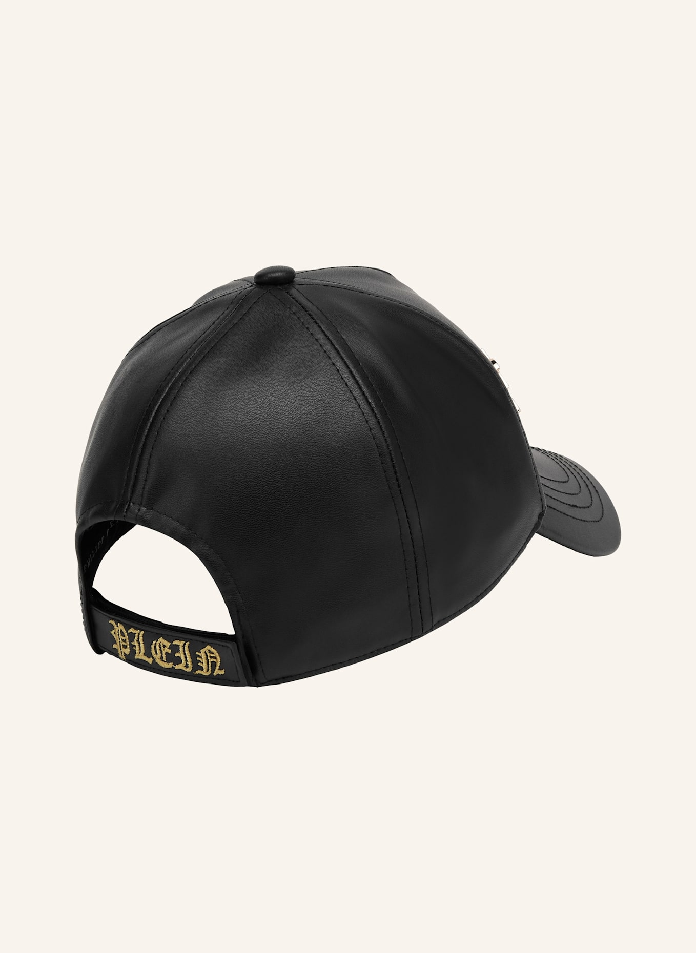 PHILIPP PLEIN Baseballkappe GOTHIC PLEIN: SCHWARZ