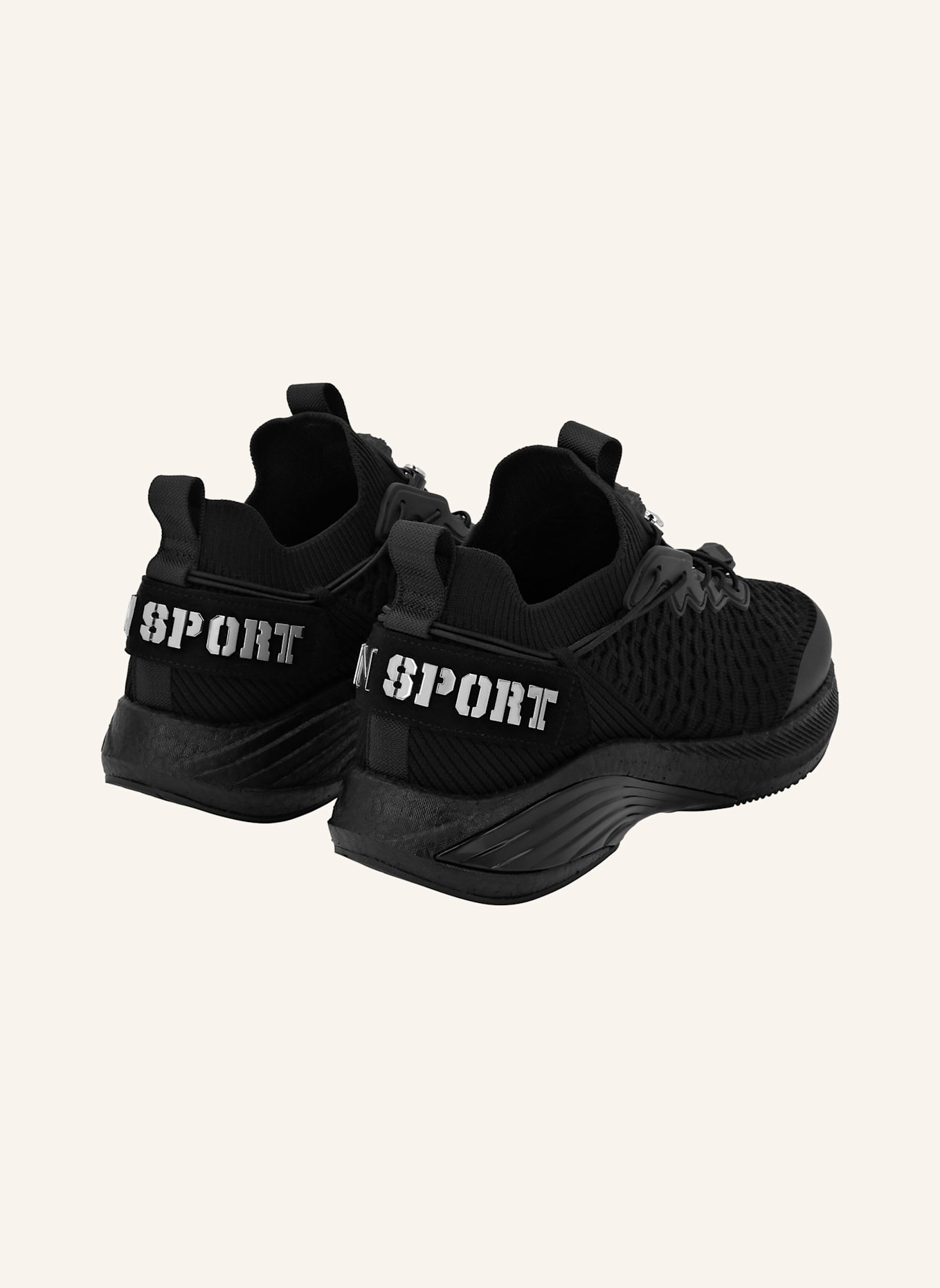 PLEIN SPORT Running-Sneaker: SCHWARZ