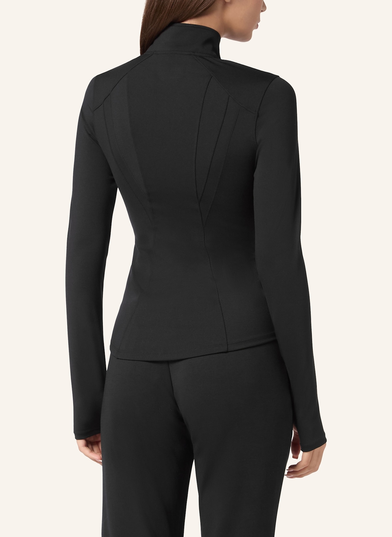 PLEIN SPORT Sweatjacke: SCHWARZ