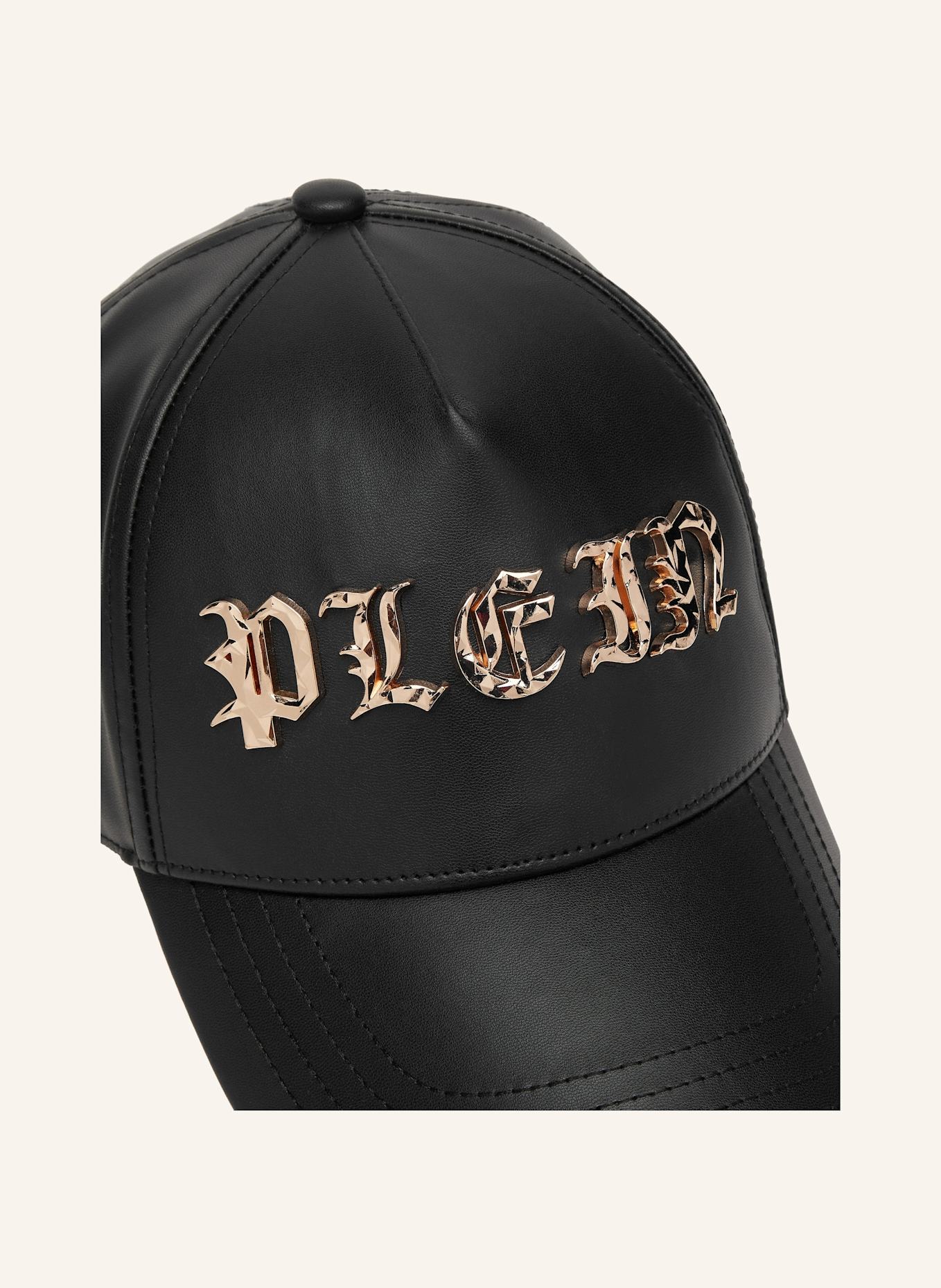 PHILIPP PLEIN Baseballkappe GOTHIC PLEIN: SCHWARZ