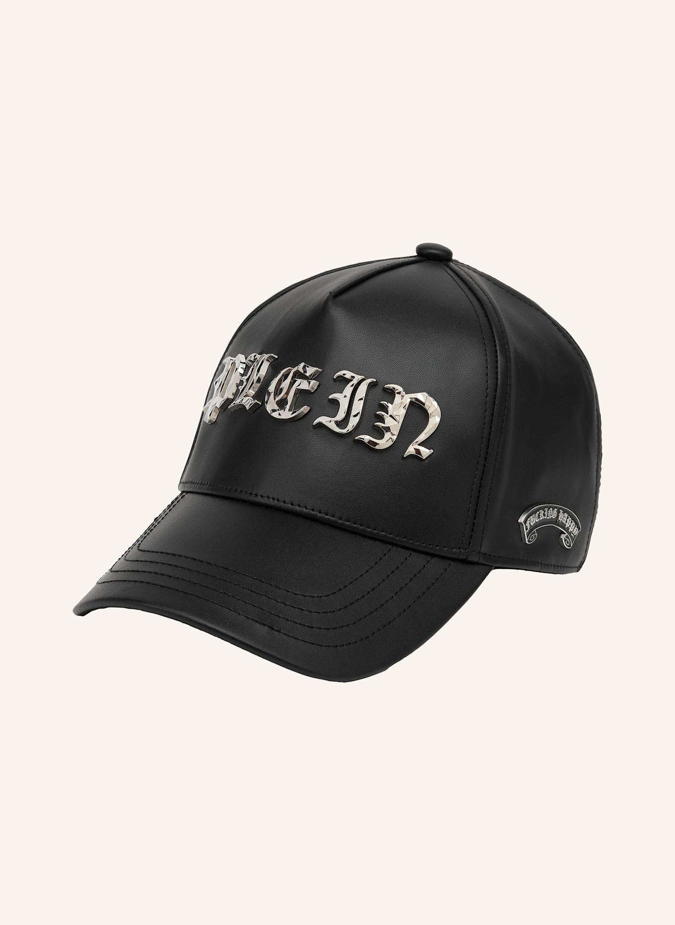 PHILIPP PLEIN Baseballkappe GOTHIC PLEIN: SCHWARZ