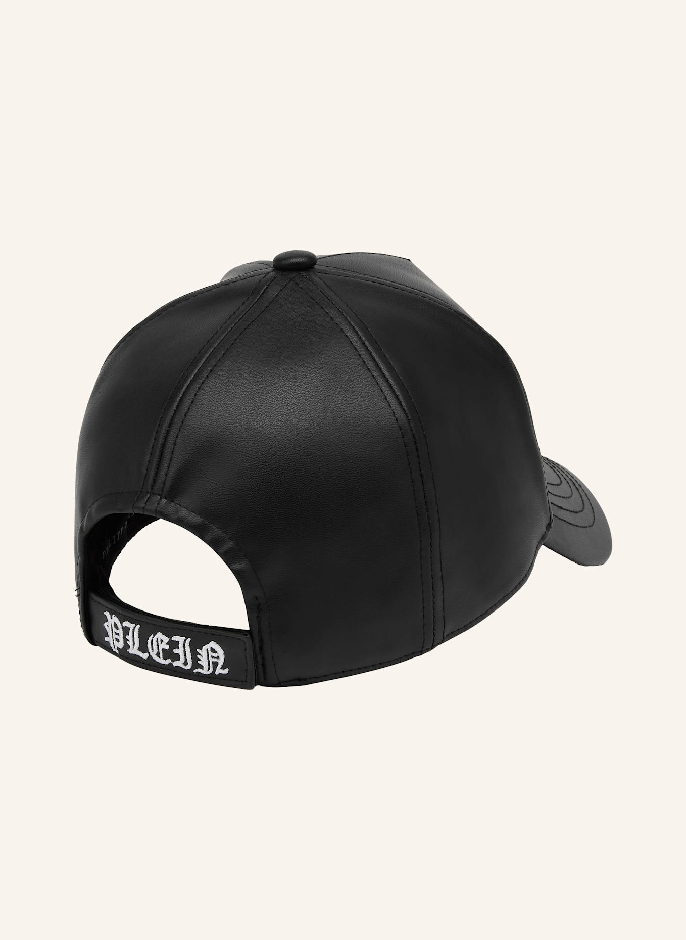 PHILIPP PLEIN Baseballkappe GOTHIC PLEIN: SCHWARZ