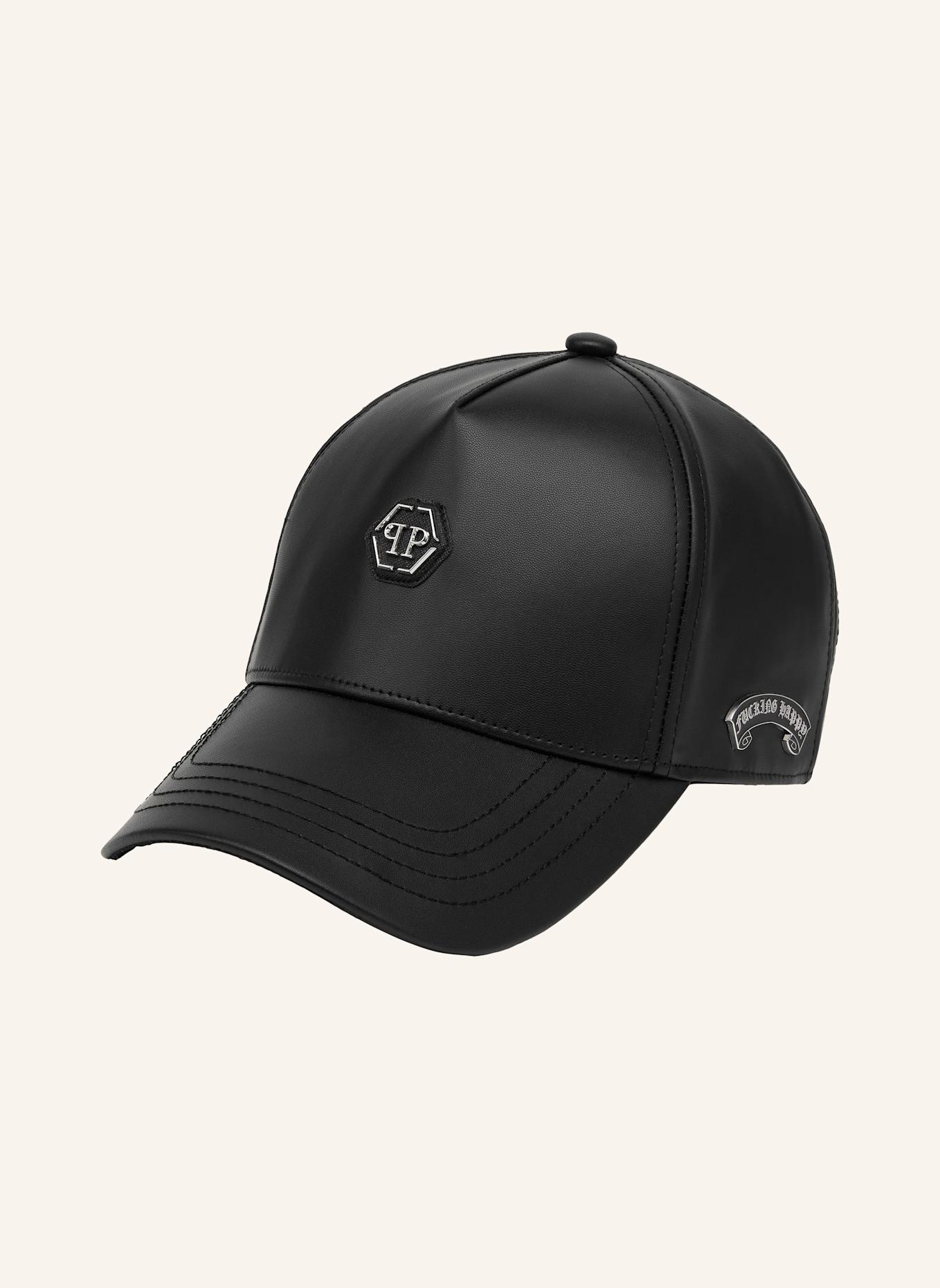 PHILIPP PLEIN Baseballkappe HEXAGON: SCHWARZ