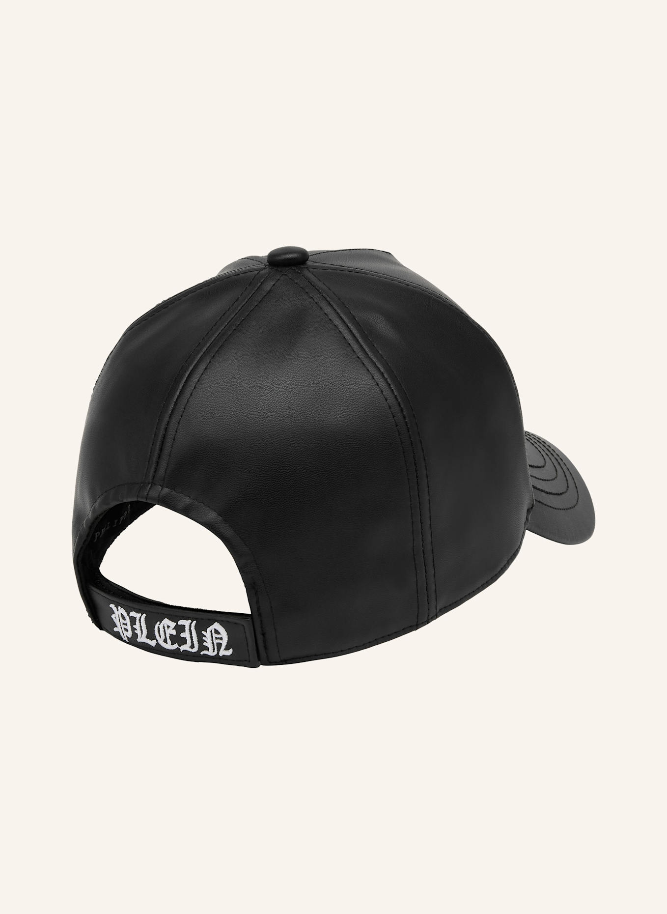 PHILIPP PLEIN Baseballkappe HEXAGON: SCHWARZ