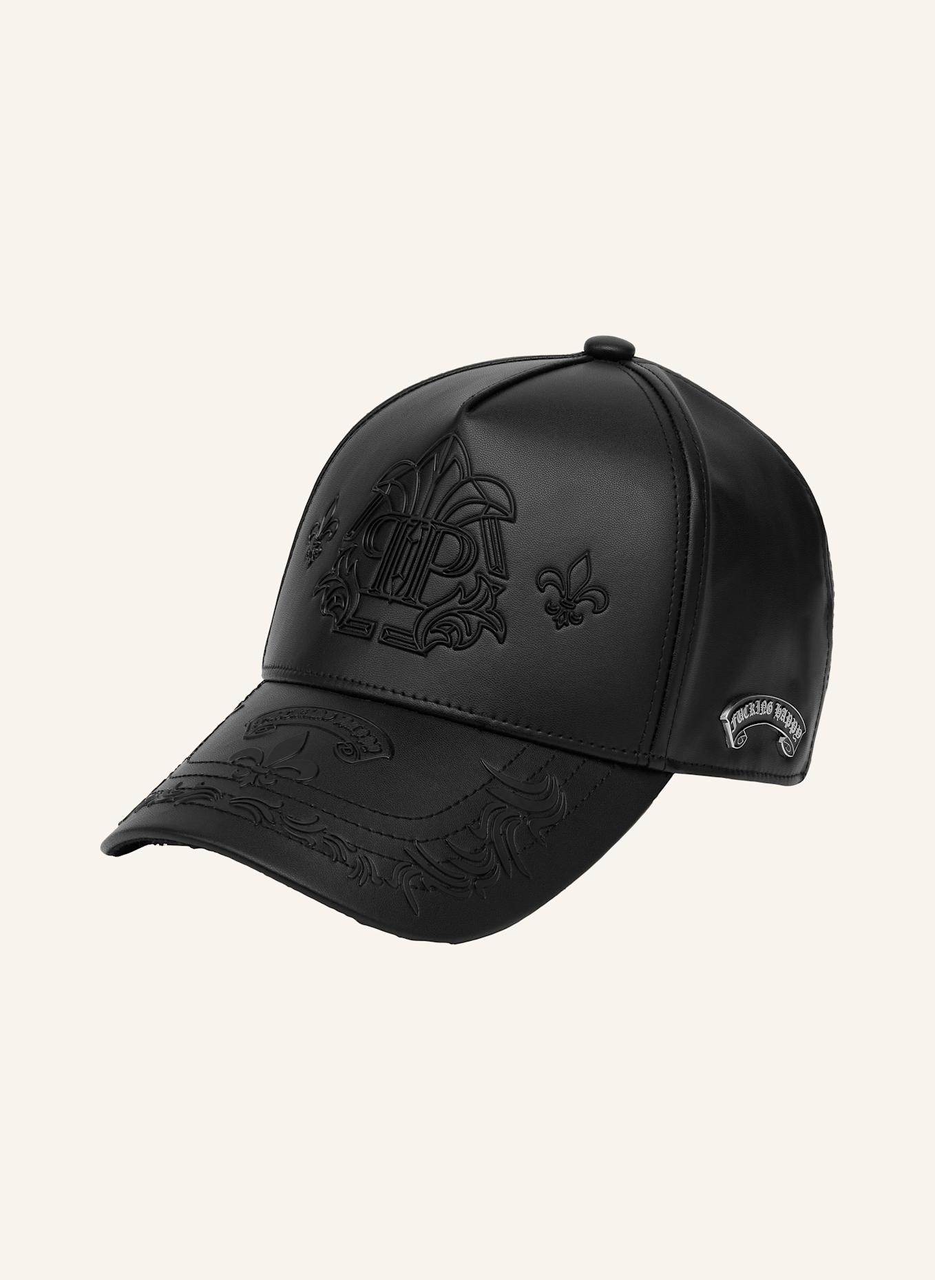 PHILIPP PLEIN Baseballkappe GOTHIC PLEIN: SCHWARZ