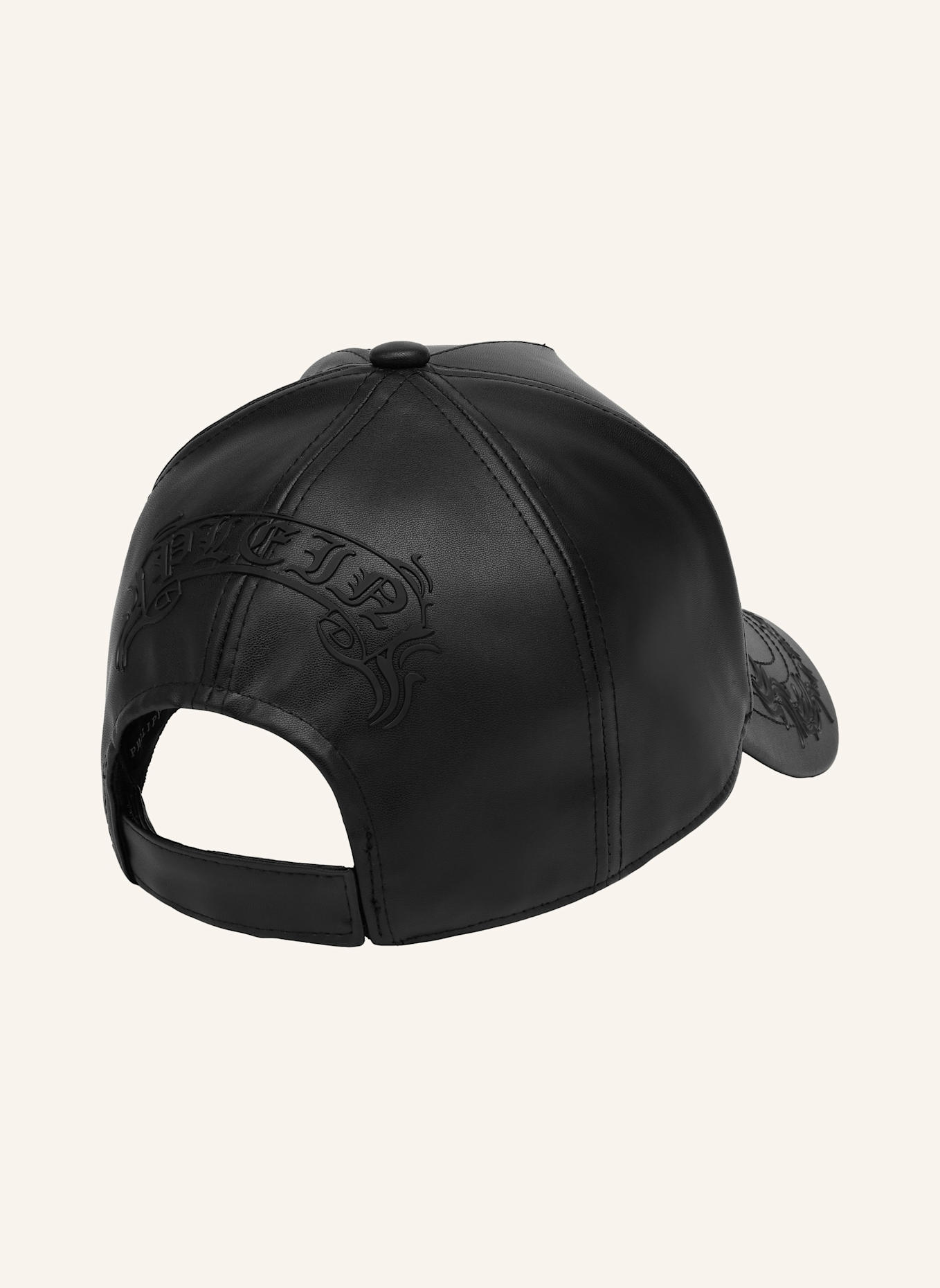 PHILIPP PLEIN Baseballkappe GOTHIC PLEIN: SCHWARZ