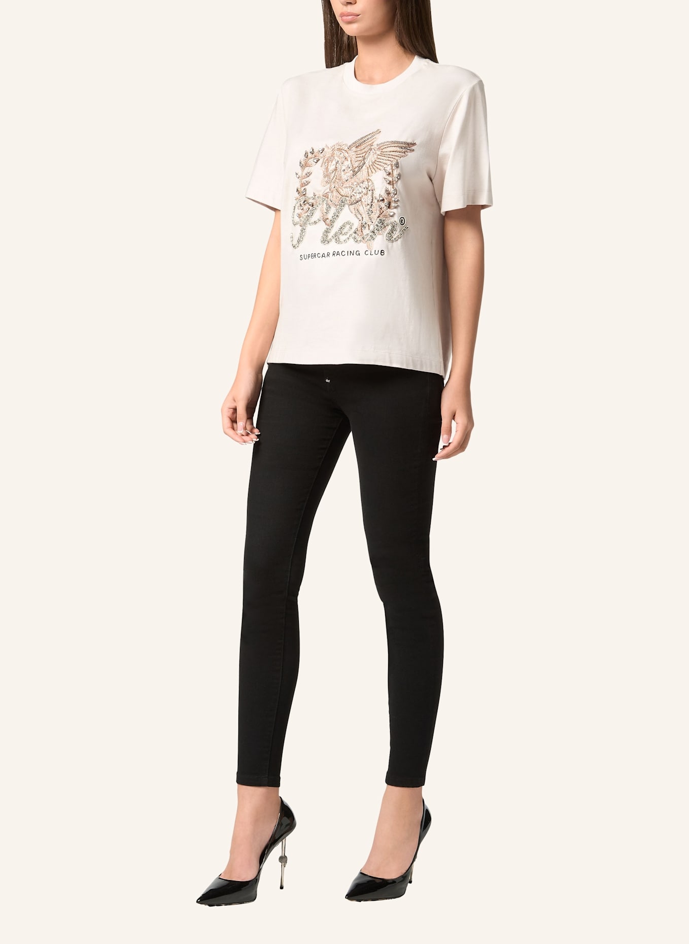 PHILIPP PLEIN T-Shirt Man Fit: SCHWARZ