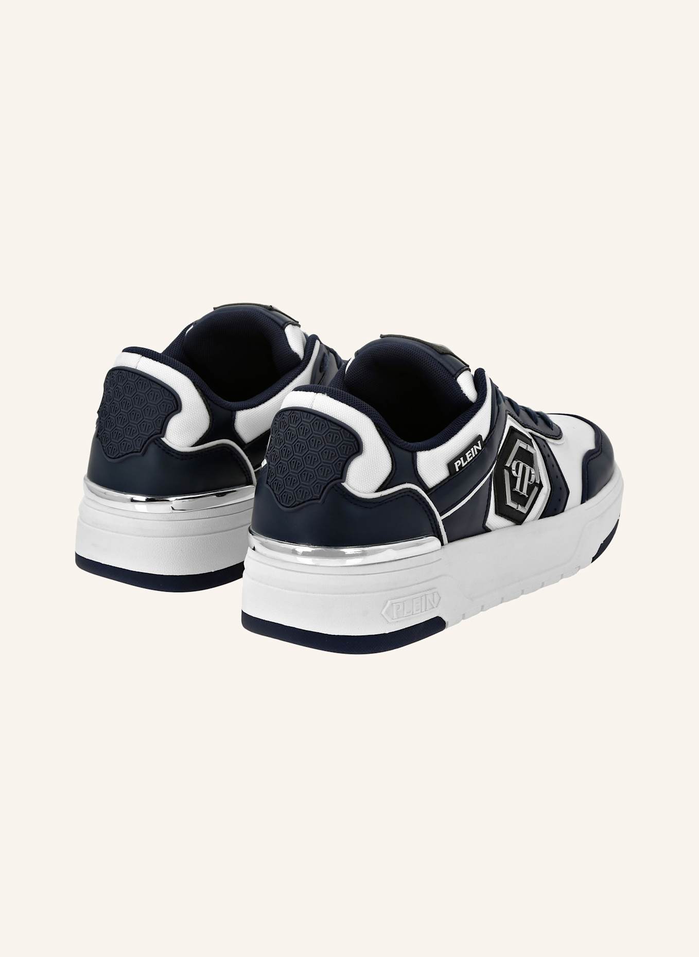 PHILIPP PLEIN Low-Top Turnschuhe PREDATOR: DUNKELBLAU