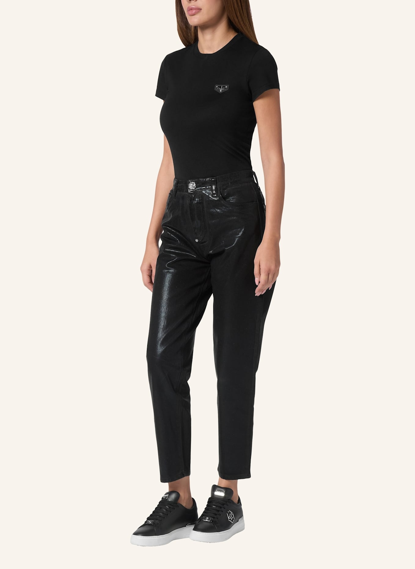 PHILIPP PLEIN Mama Fit: SCHWARZ