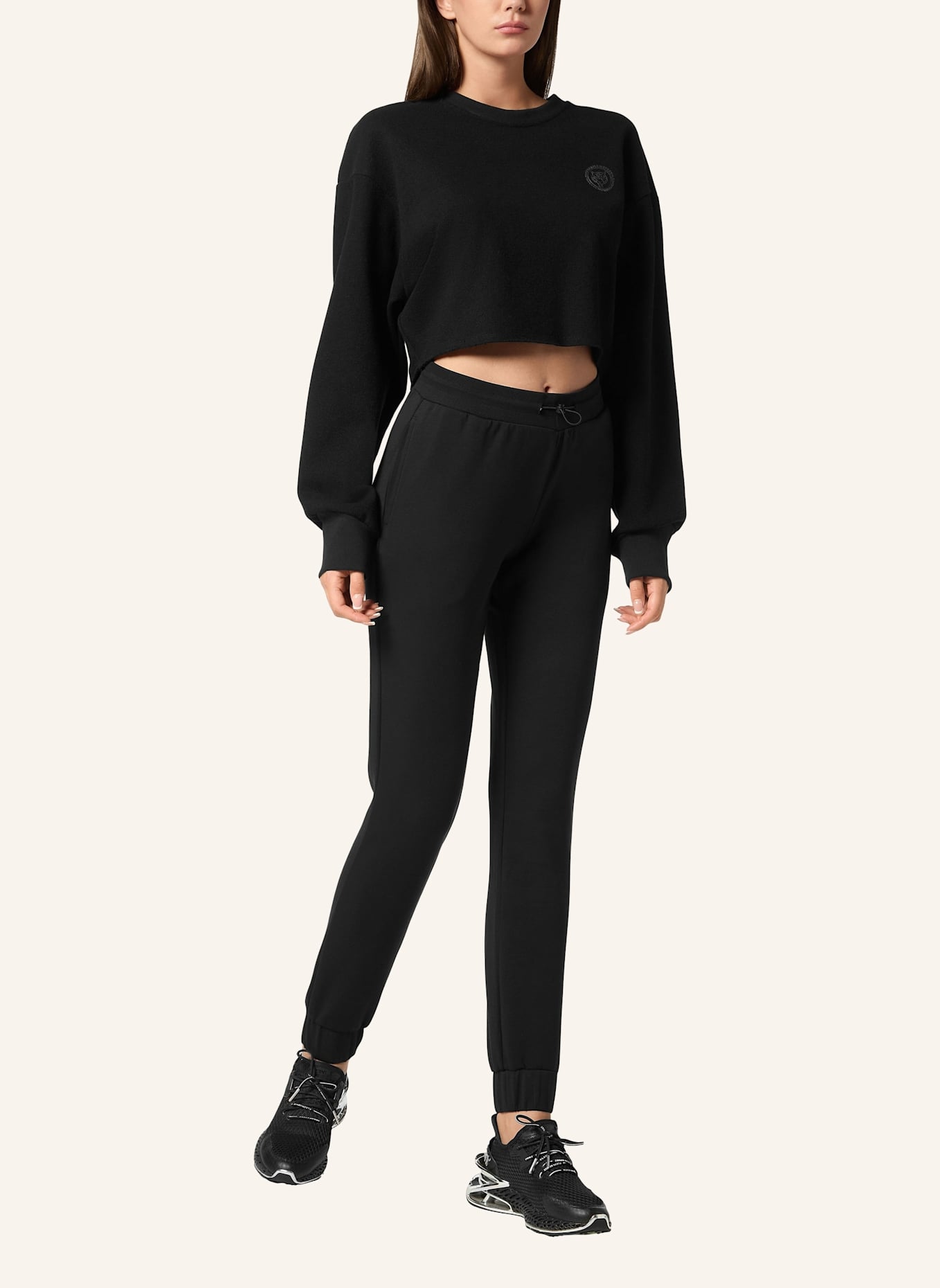 PLEIN SPORT Sweatshirt: SCHWARZ