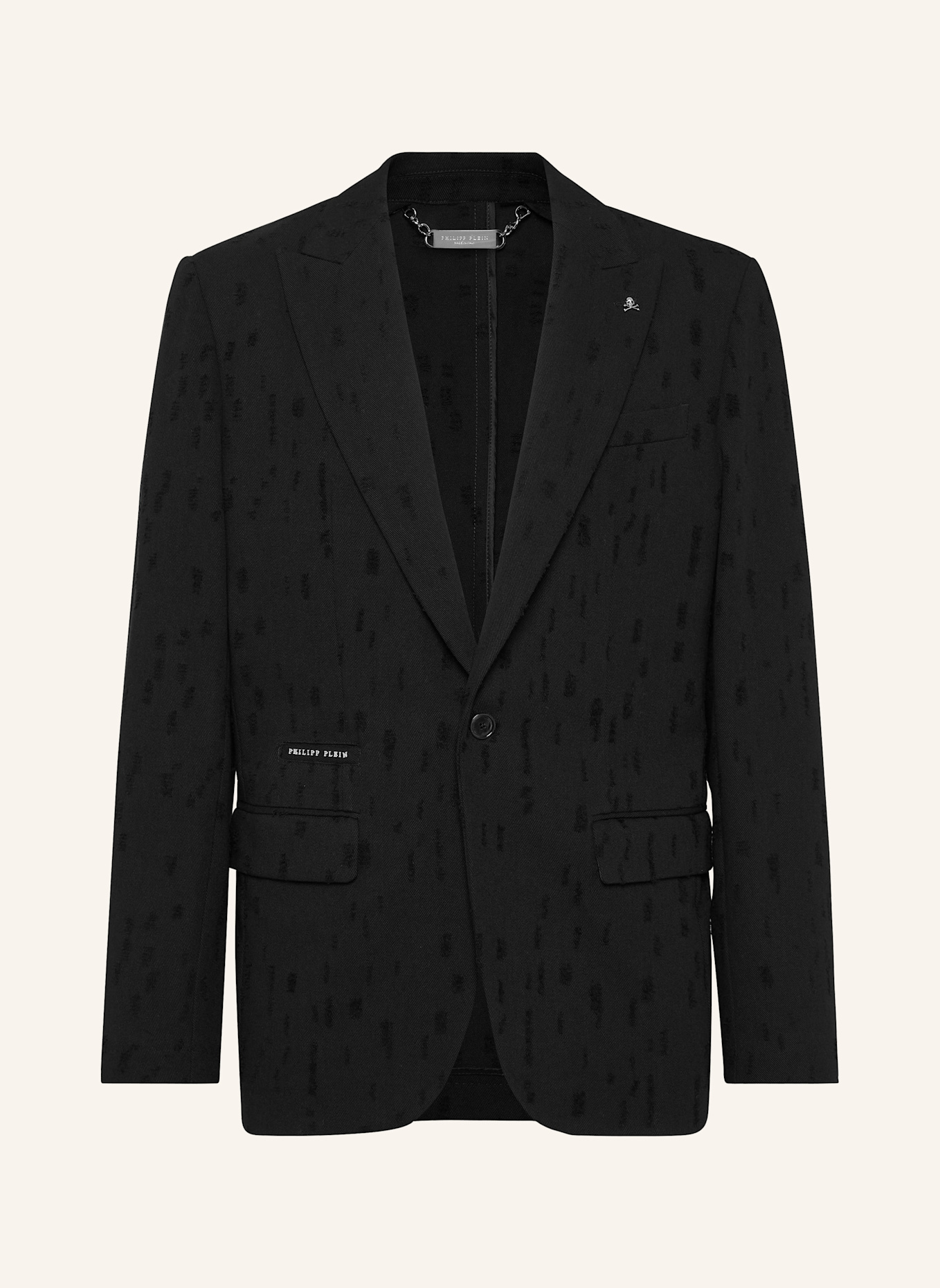 PHILIPP PLEIN Blazer: SCHWARZ