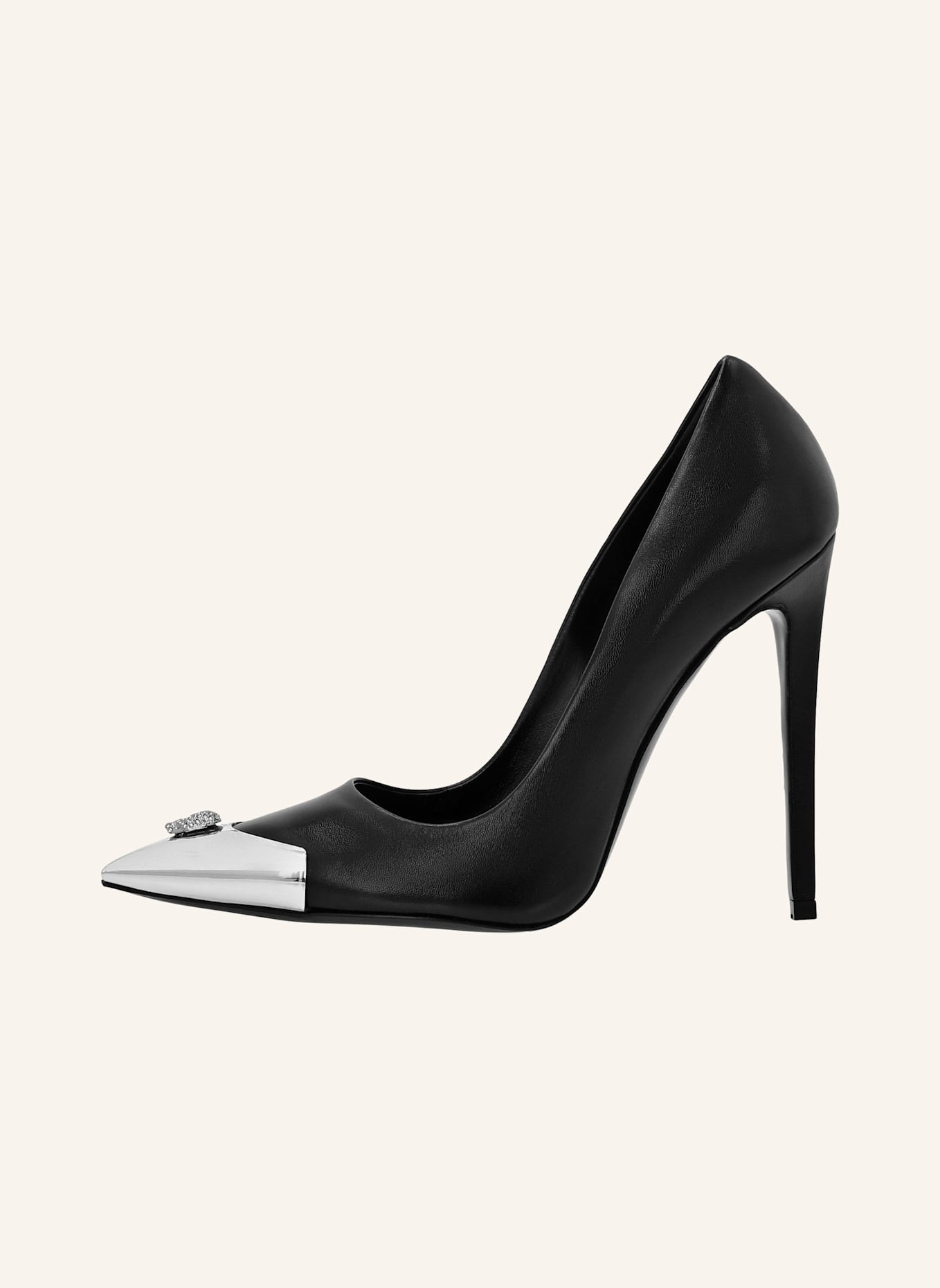 PHILIPP PLEIN Dekolleté Hi-Heels SKULL: SCHWARZ