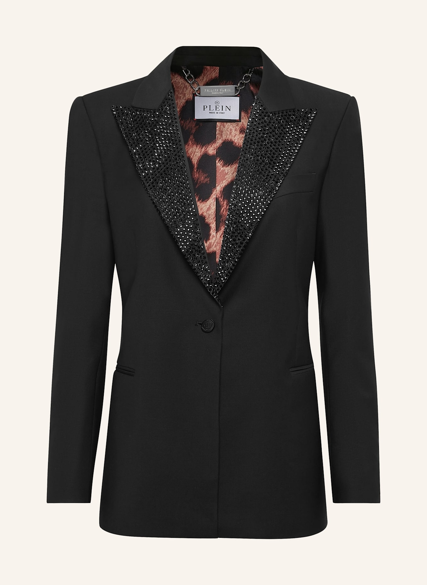 PHILIPP PLEIN Blazer SKULL: SCHWARZ