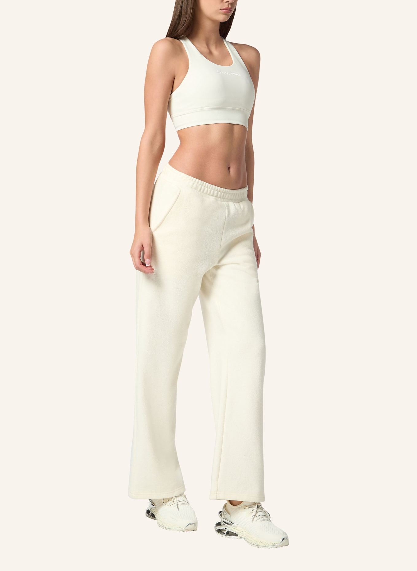 PLEIN SPORT Jogginghose: WEISS