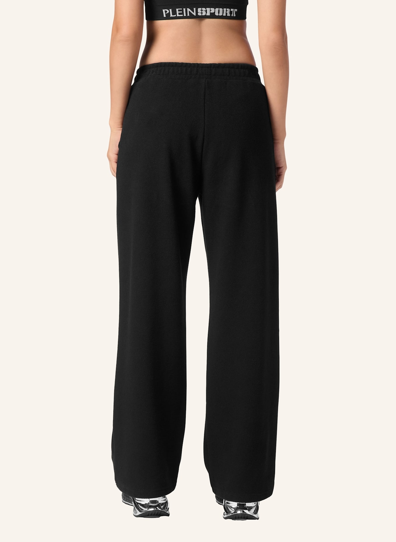 PLEIN SPORT Jogginghose: SCHWARZ