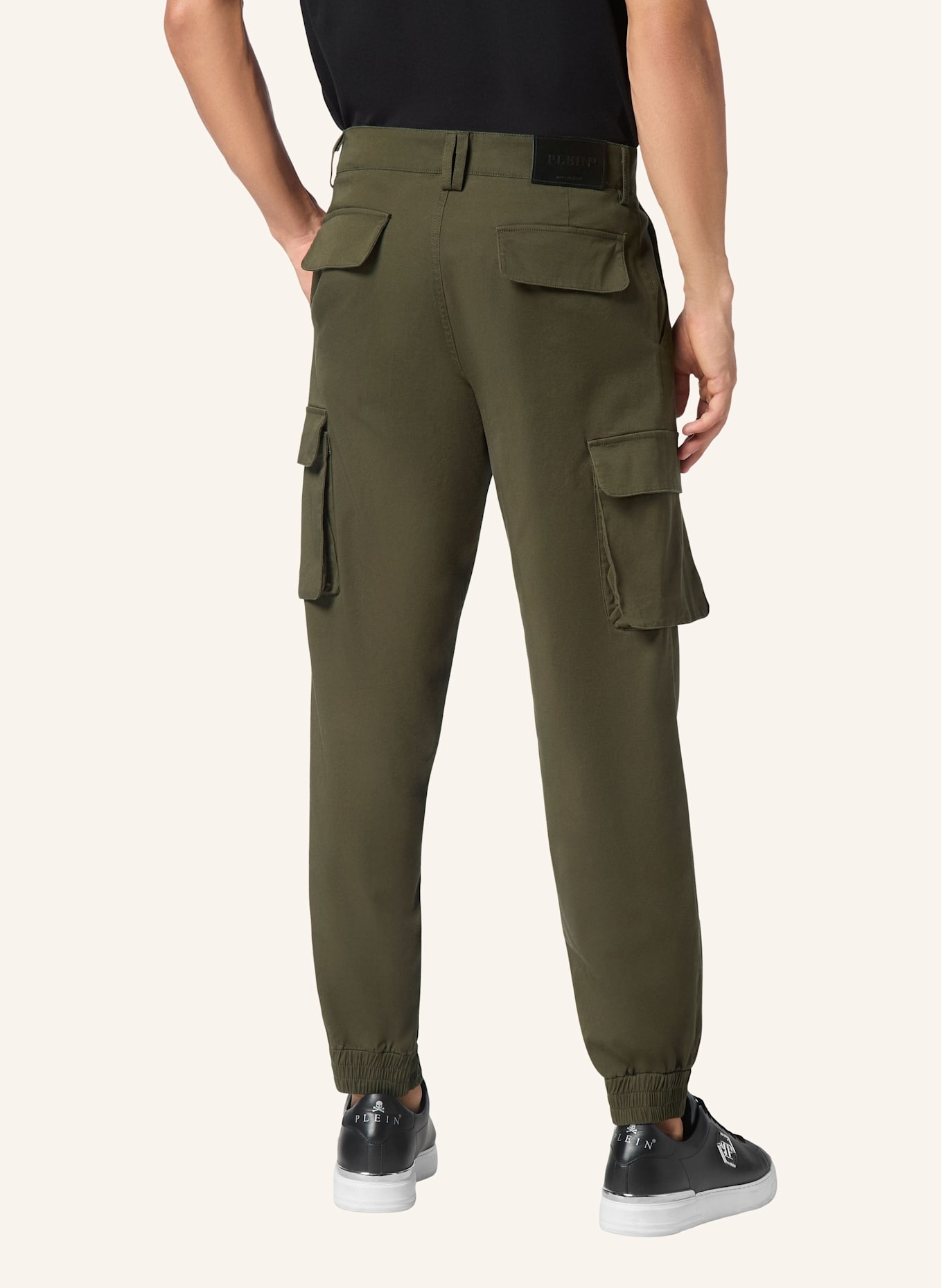 PHILIPP PLEIN Hose Cargo-Passform: DUNKELGRÜN