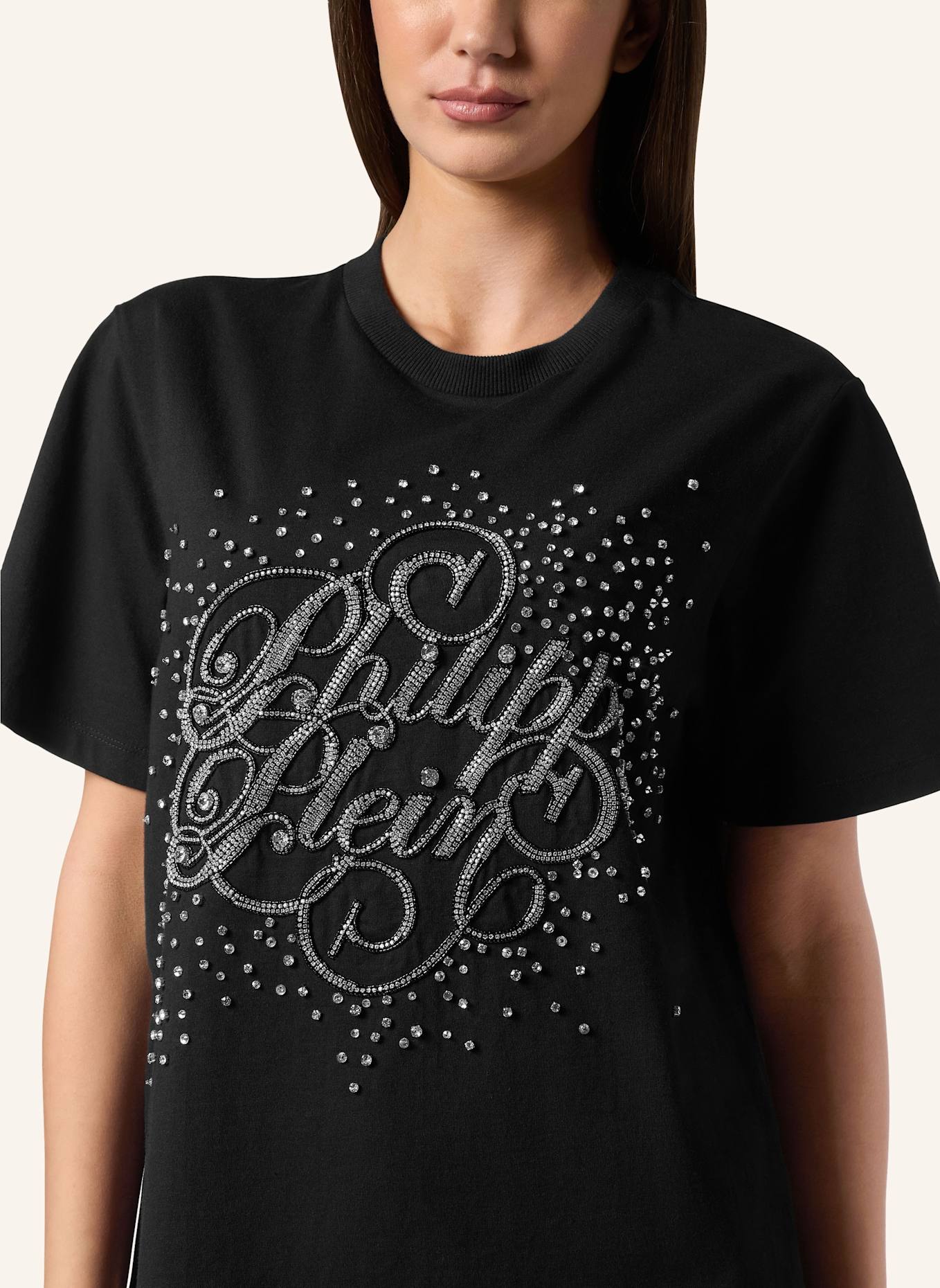 PHILIPP PLEIN T-Shirt Man Fit: SCHWARZ