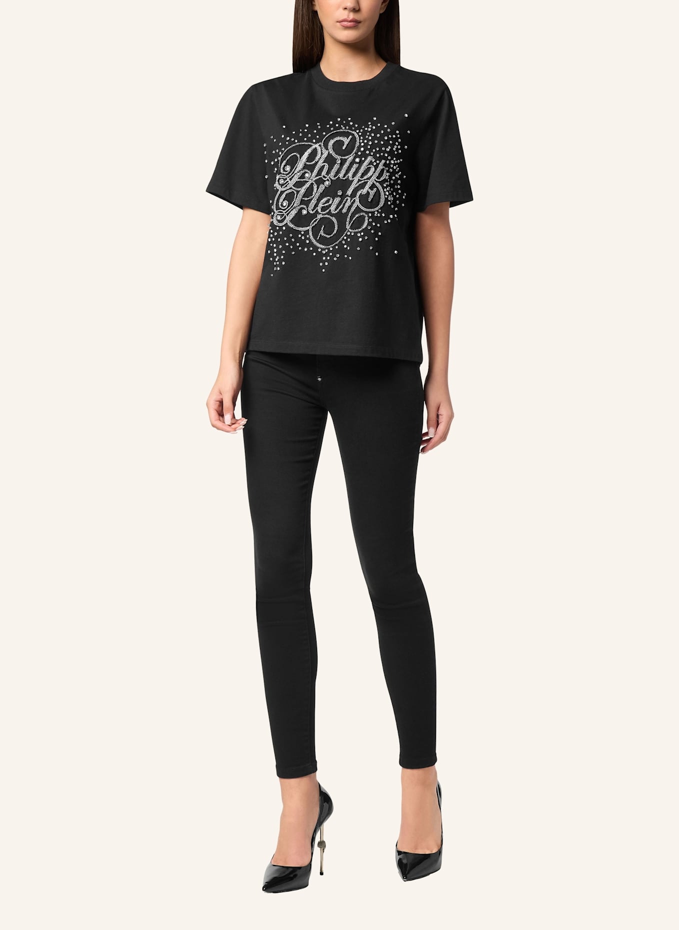 PHILIPP PLEIN T-Shirt Man Fit: SCHWARZ