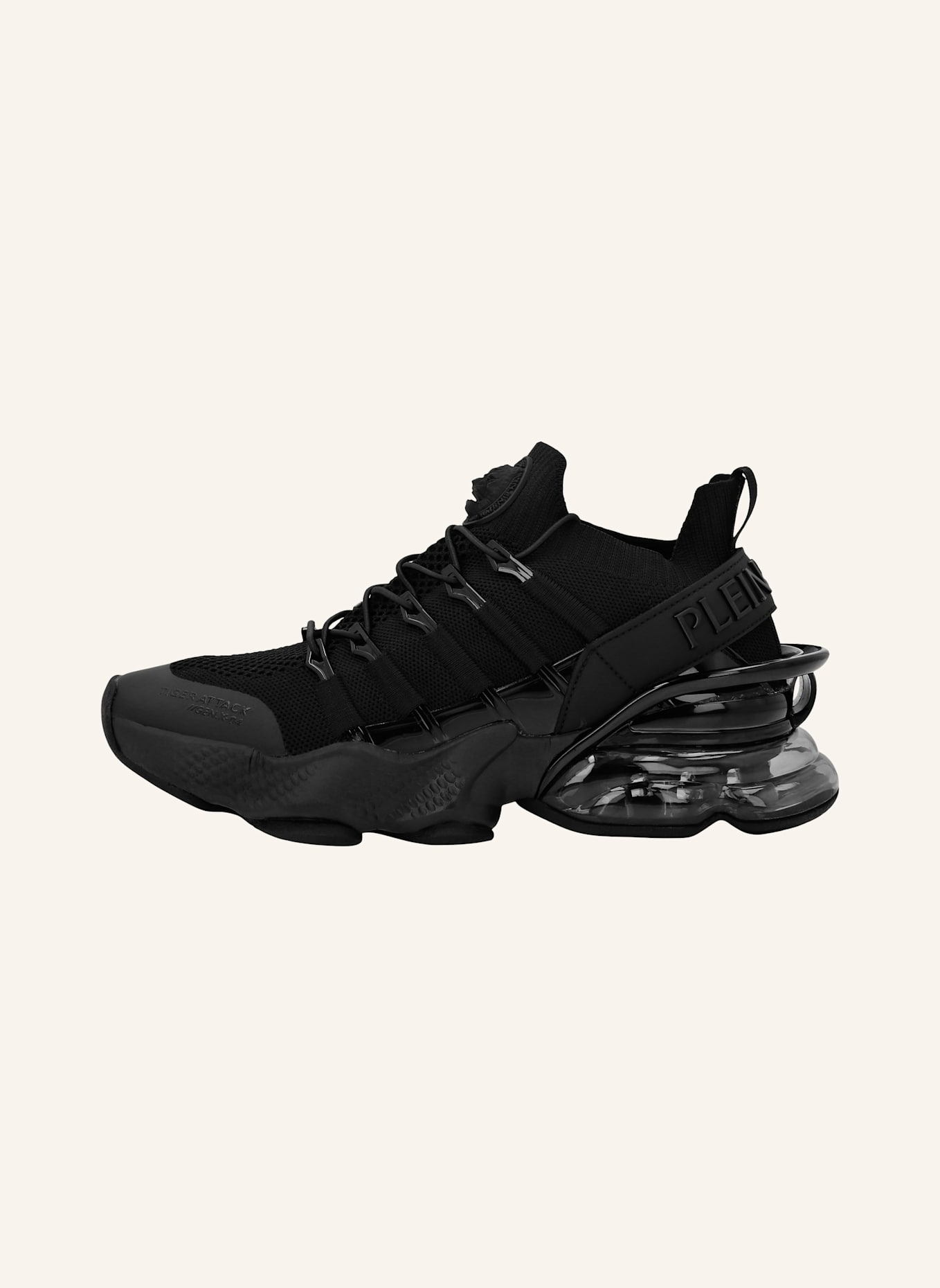 PLEIN SPORT Runner Sneaker TIGER ATTACK//GEN.X.04: SCHWARZ