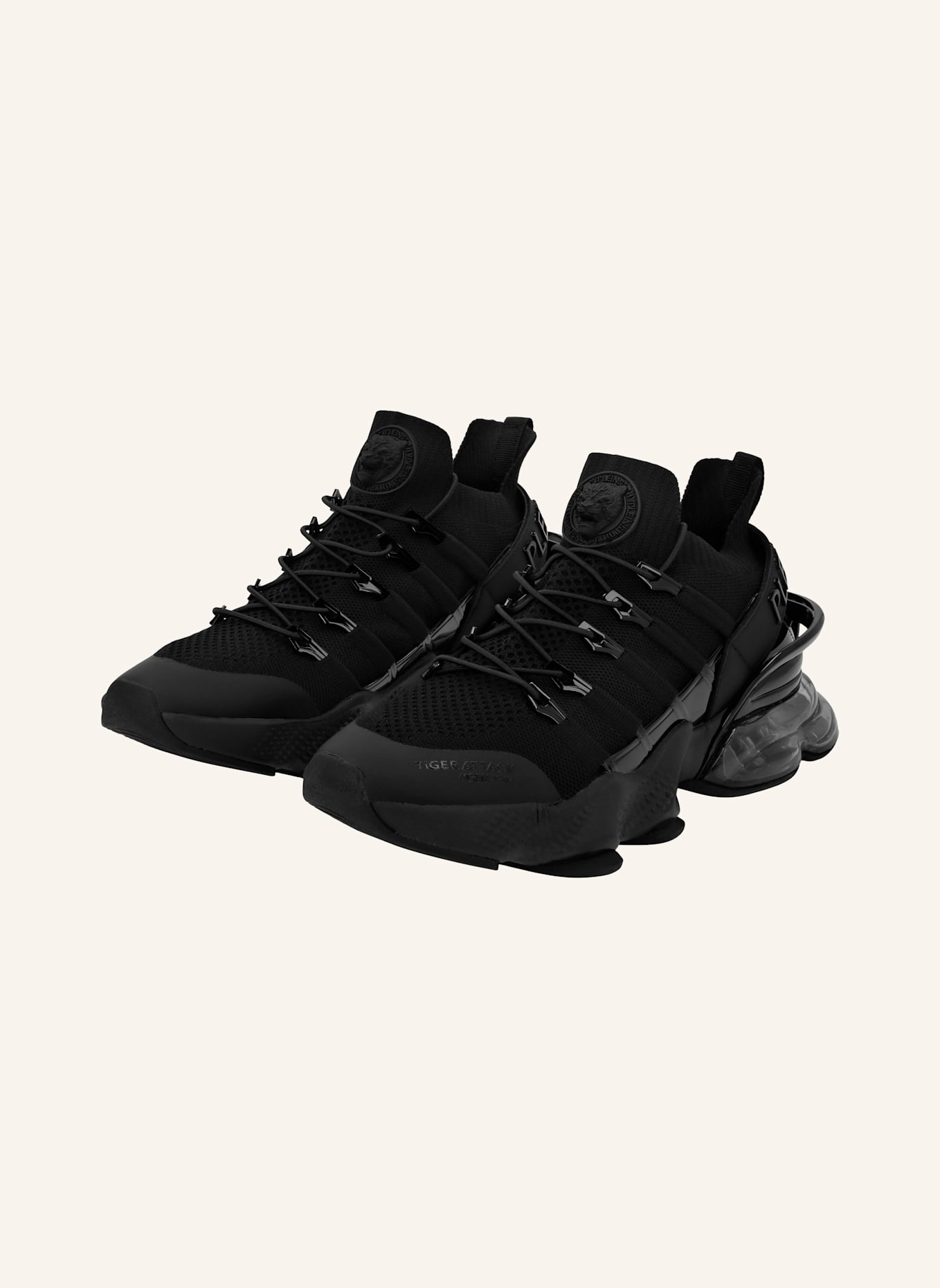 PLEIN SPORT Runner Sneaker TIGER ATTACK//GEN.X.04: SCHWARZ
