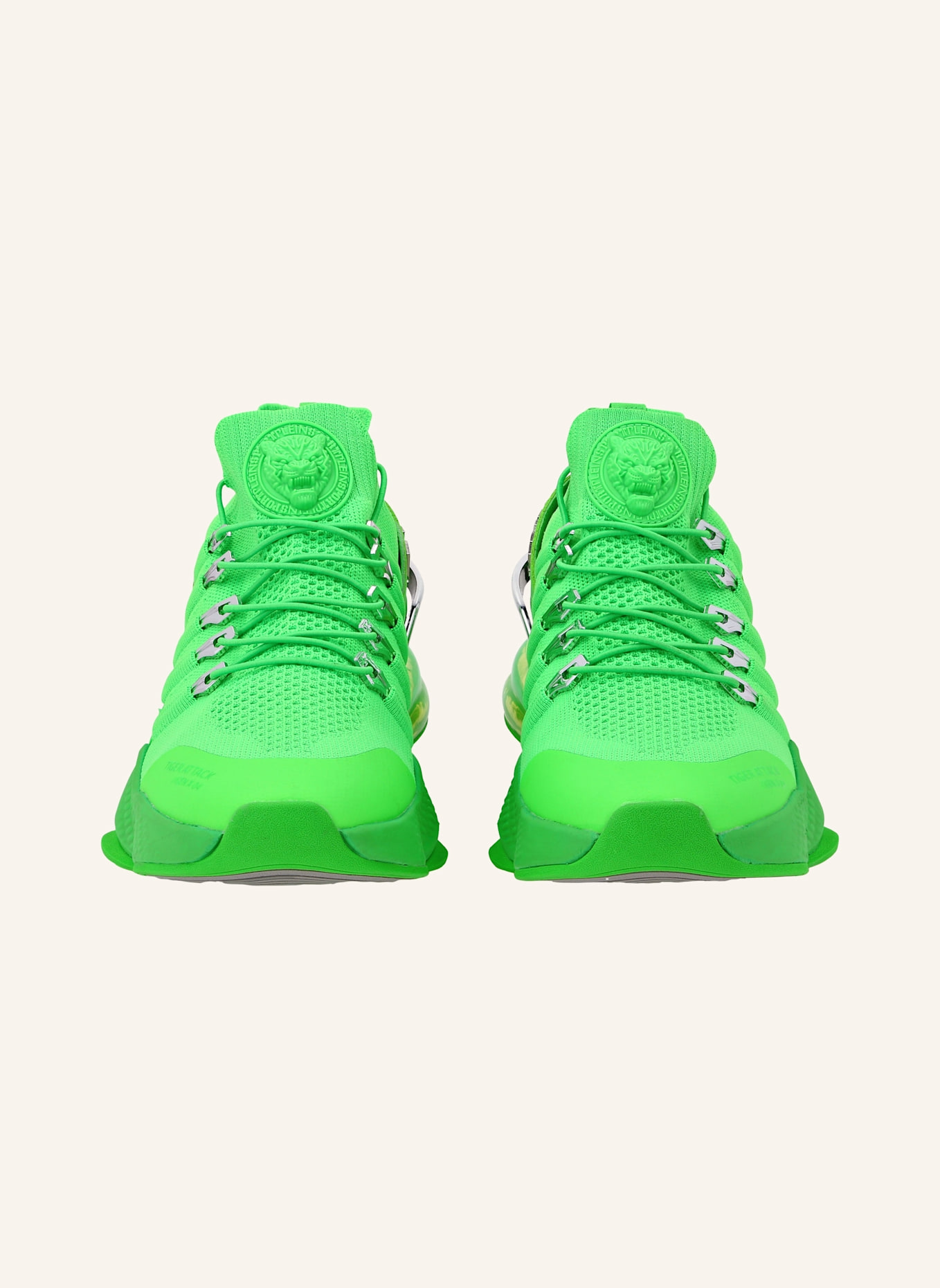 PLEIN SPORT Runner Sneaker TIGER ATTACK//GEN.X.04: GRÜN