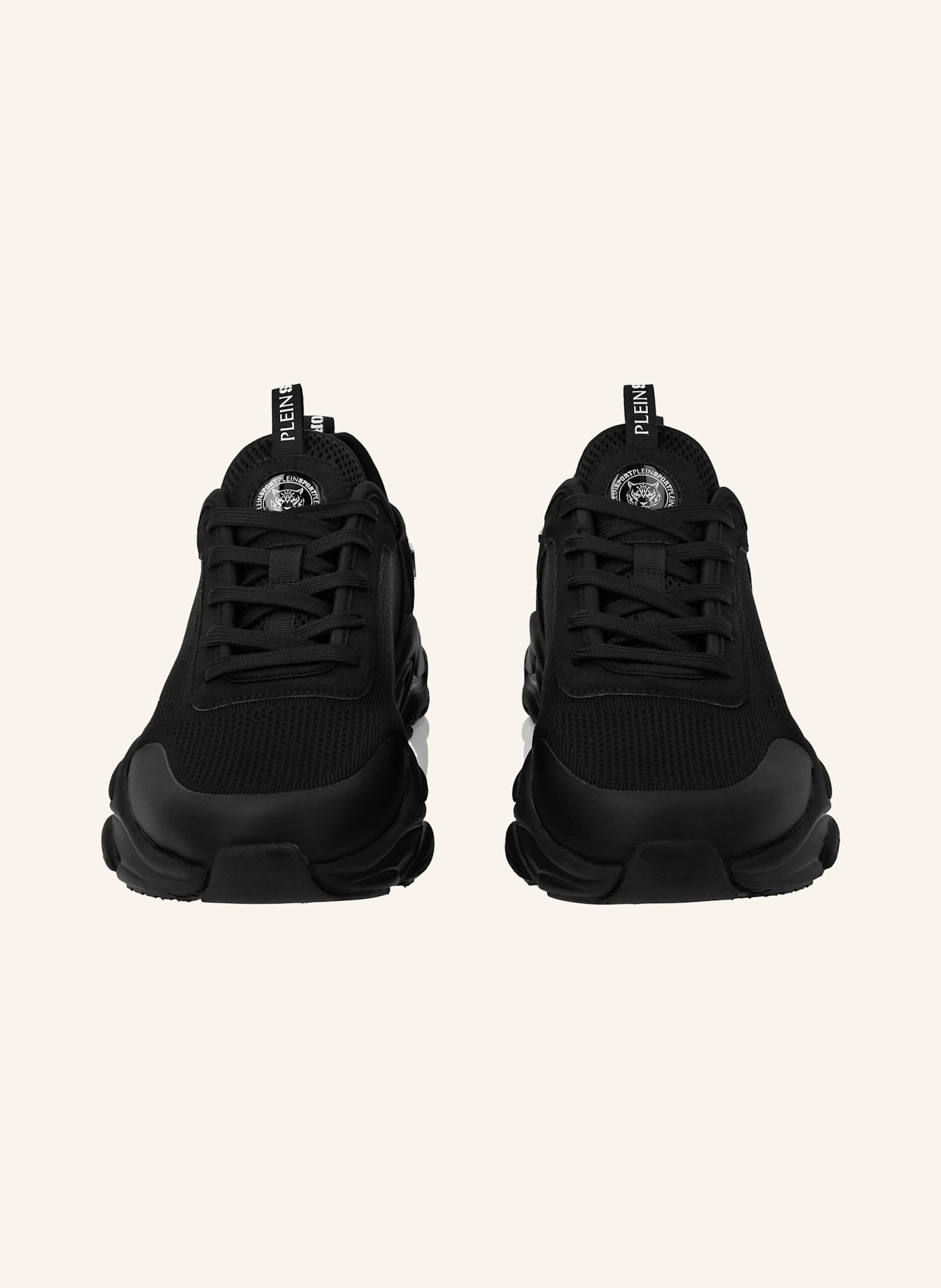 PLEIN SPORT Runner Sneaker: SCHWARZ