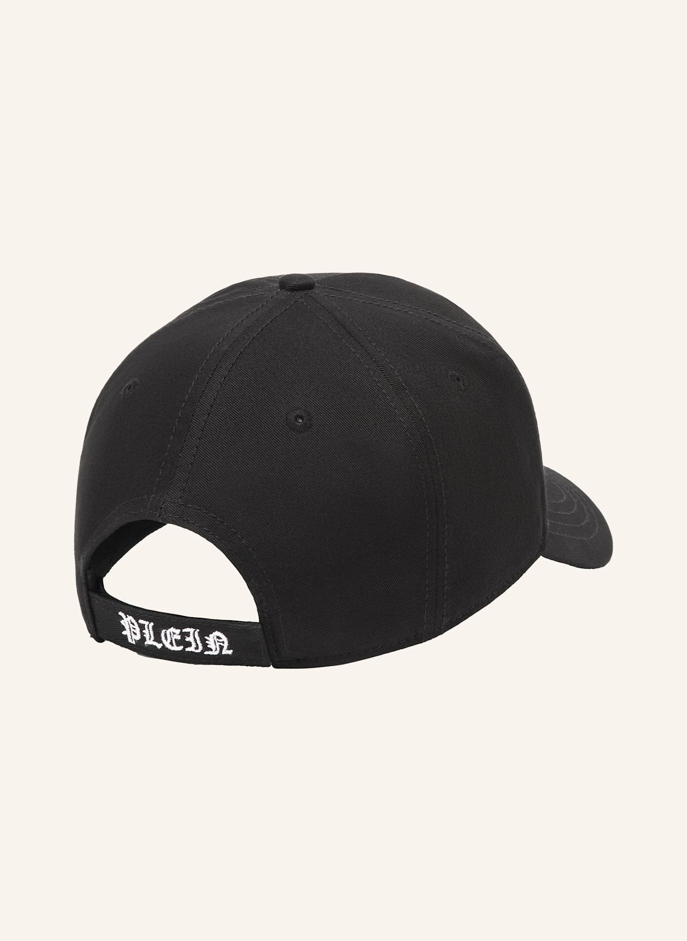 PHILIPP PLEIN Baseballkappe GOTHIC PLEIN: SCHWARZ
