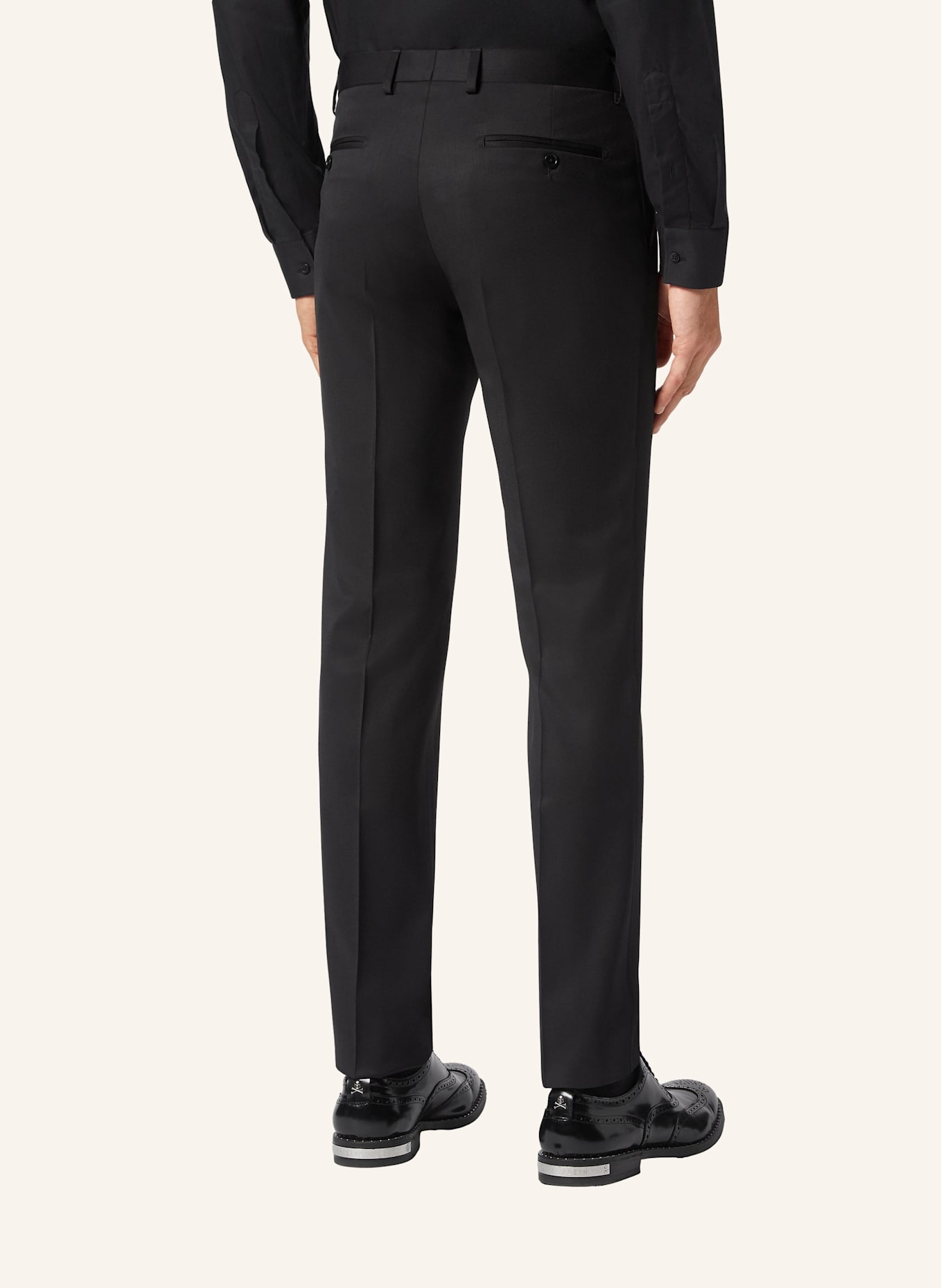 PHILIPP PLEIN Lange Hosen: SCHWARZ