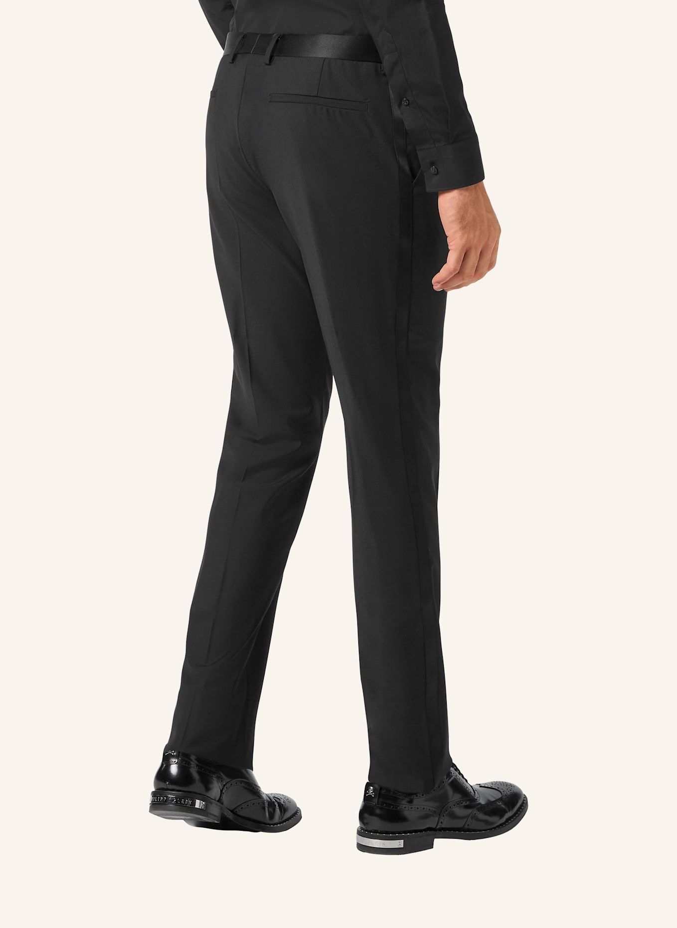 PHILIPP PLEIN Lange Hosen: SCHWARZ