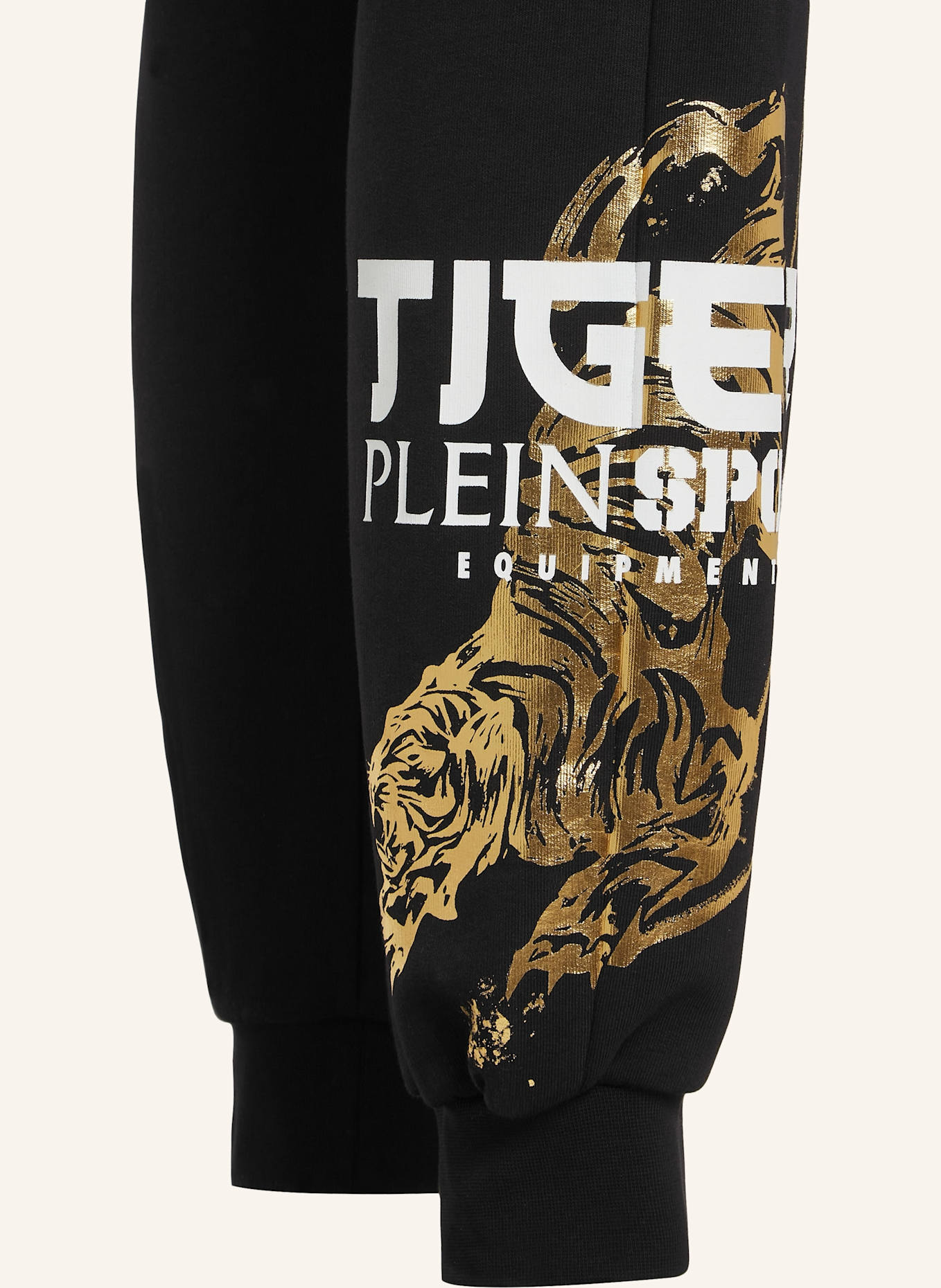 PLEIN SPORT Jogginghose TIGER TOKYO: SCHWARZ