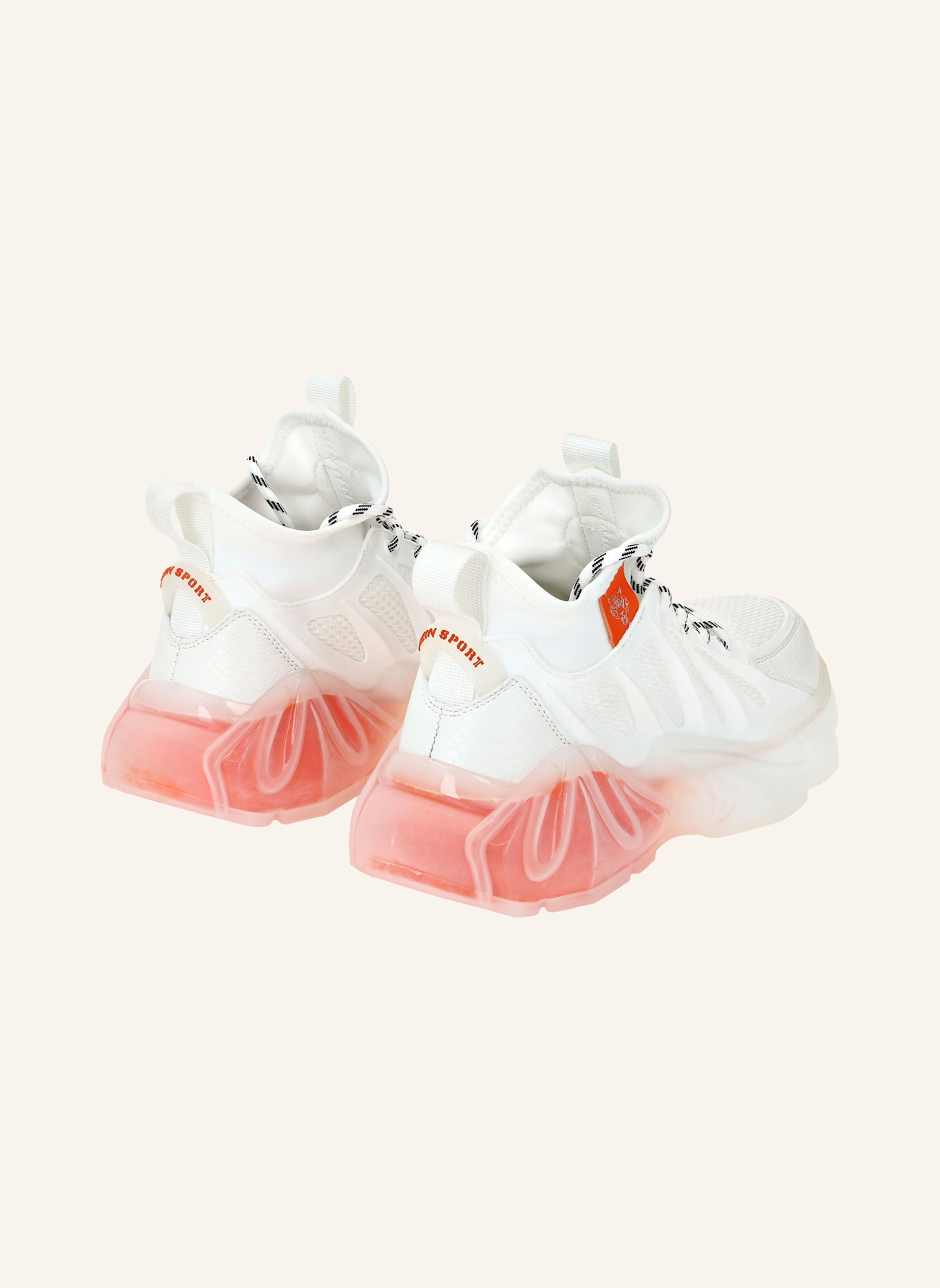 PLEIN SPORT Runner Sneaker THE BUBBLE GEN.X.02 TIGER: WEISS