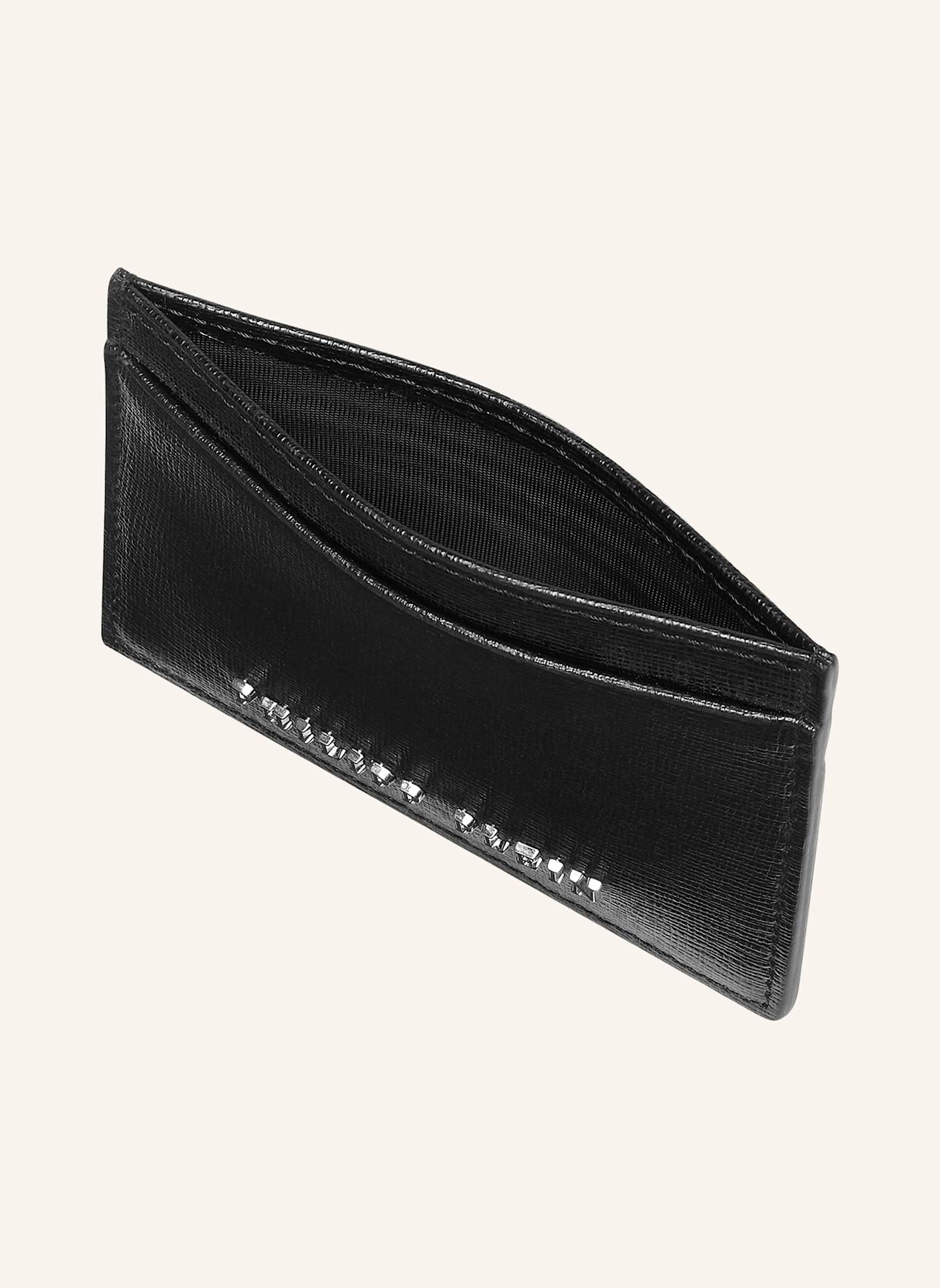 PHILIPP PLEIN Französische Brieftasche: SCHWARZ
