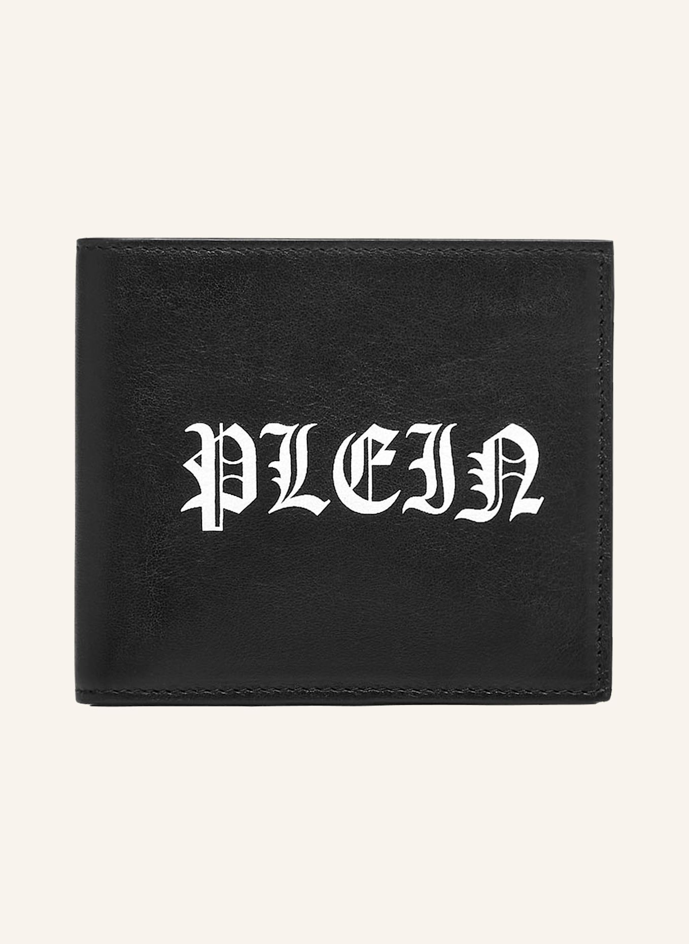 PHILIPP PLEIN Französische Brieftasche GOTHIC PLEIN: SCHWARZ
