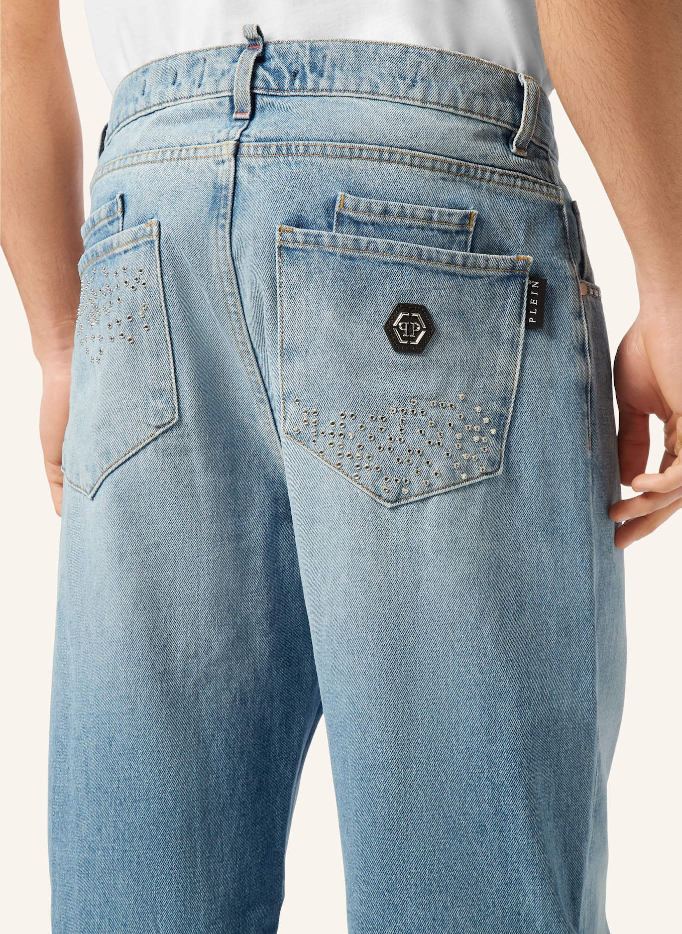 PHILIPP PLEIN Beach Boy Fit: HELLBLAU