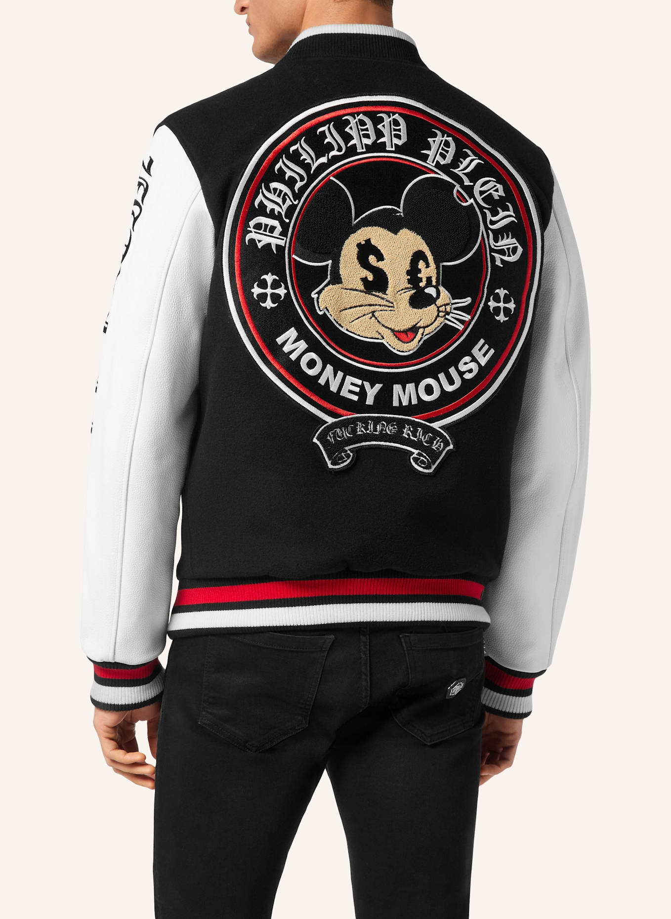 PHILIPP PLEIN Bomber: SCHWARZ